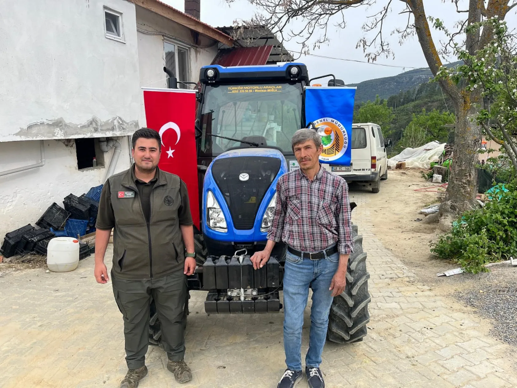 Kavaklıdere'de OR-KÖY desteği