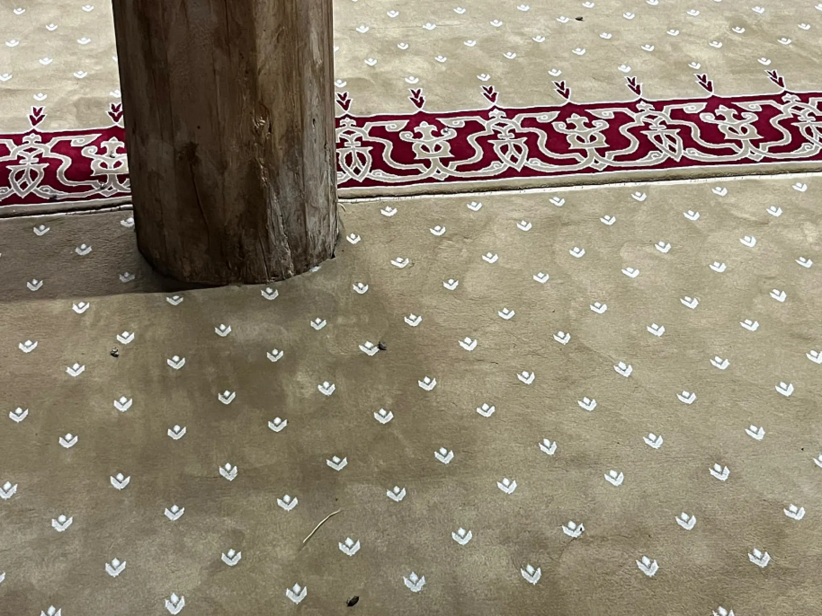 8 asırlık ahşap camide kokarca istilası