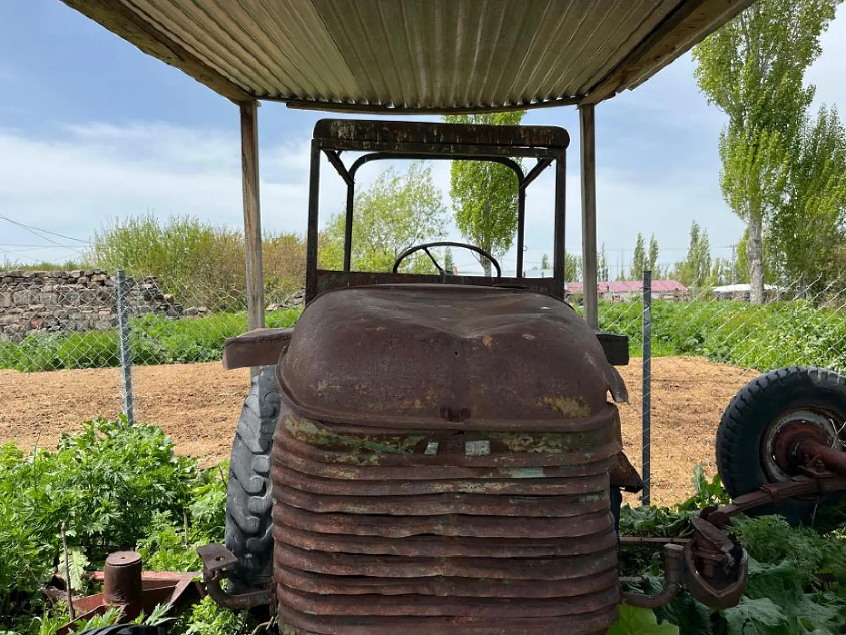 73 Yıllık Traktör Baba Hatırası Olarak Yaşatılıyor