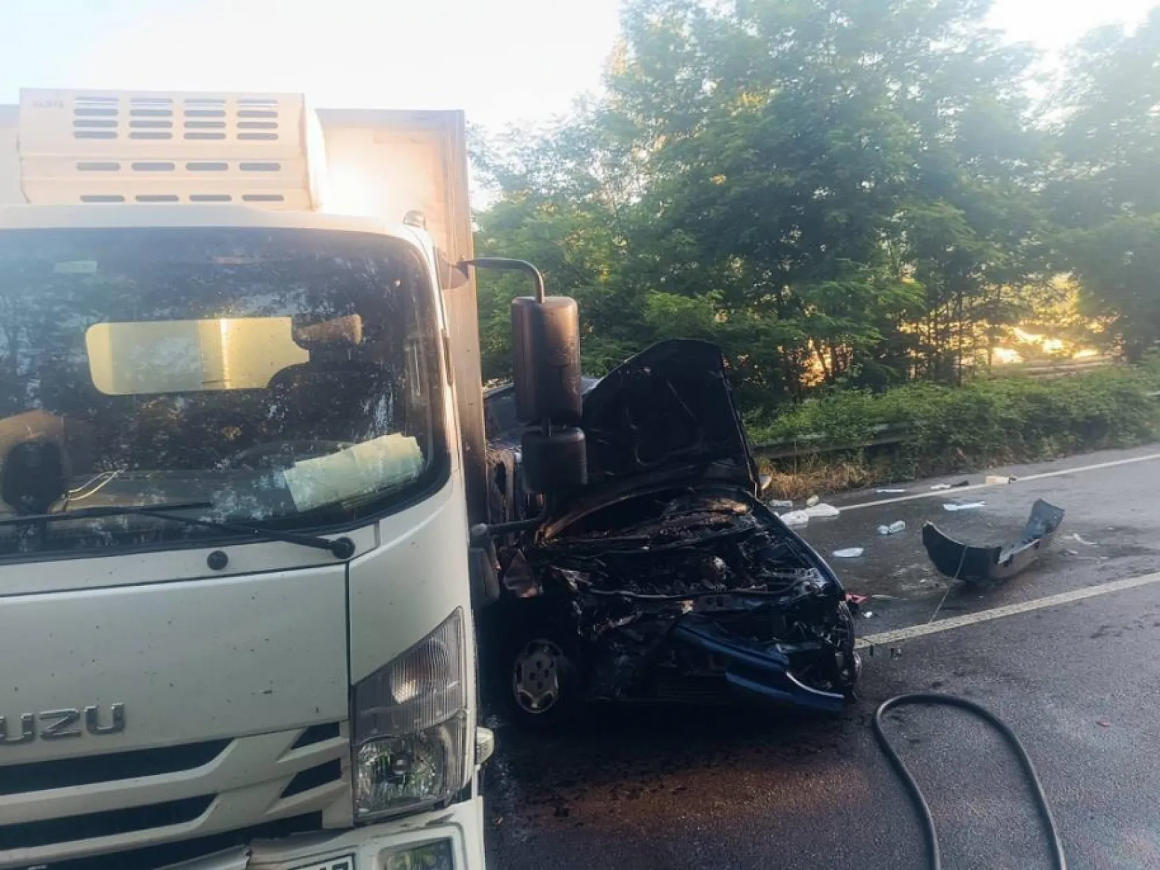 Zincirleme trafik kazası: 1 ölü, 7 yaralı