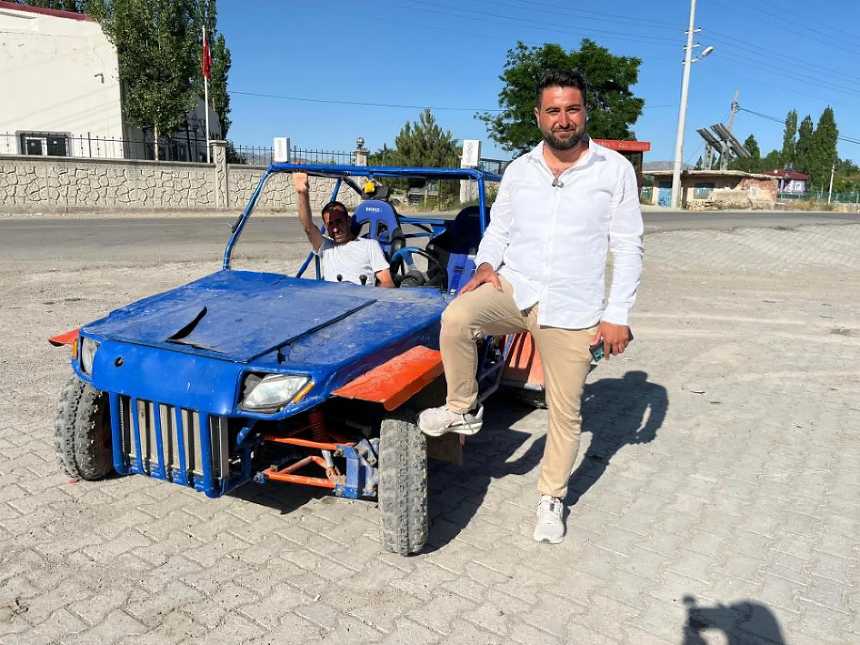 Su borularıyla arazi aracı üretti: 80 kilometre hıza ulaşıyor
