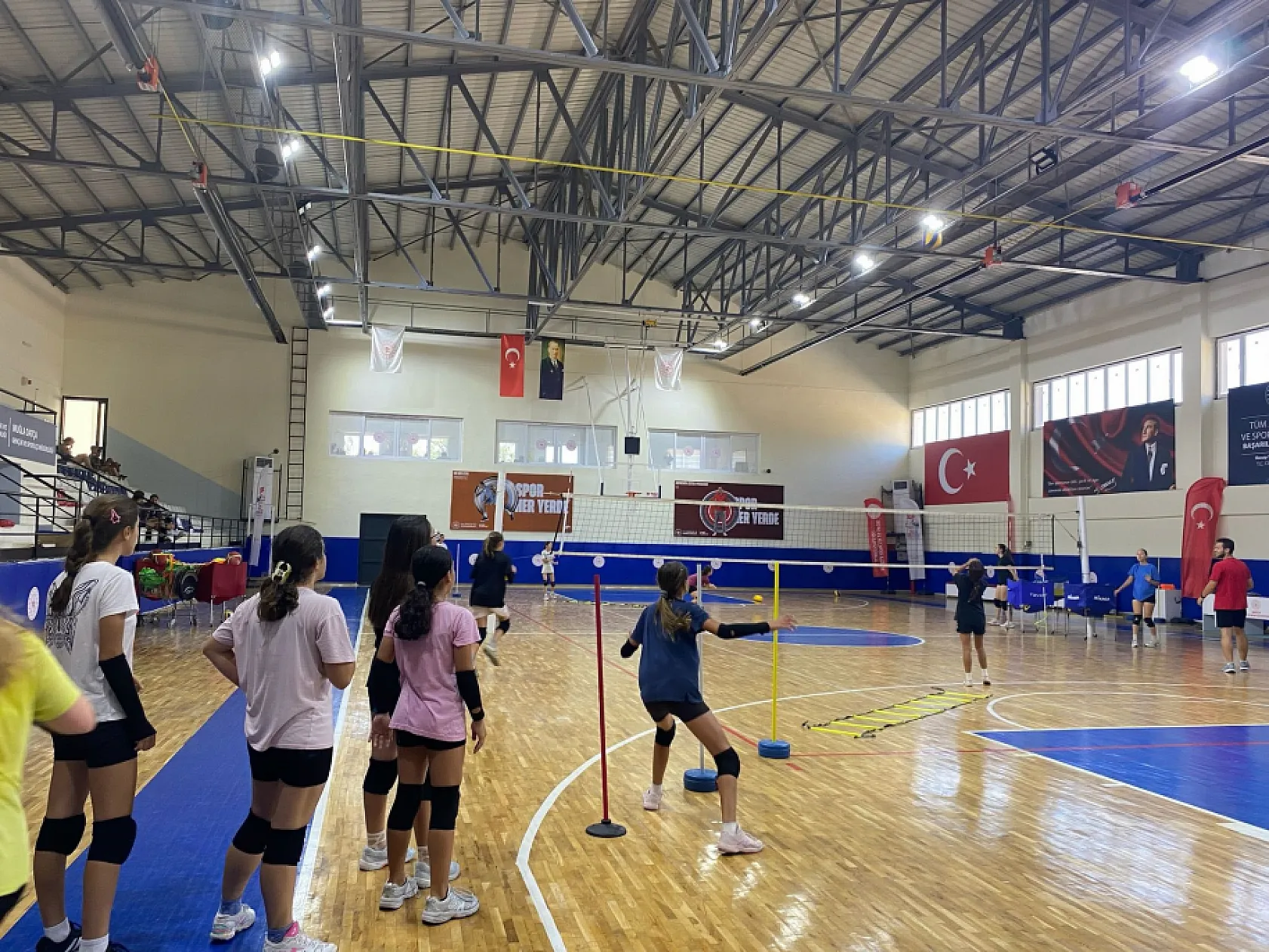 Muğla'da yaz spor okulları ilgi görüyor