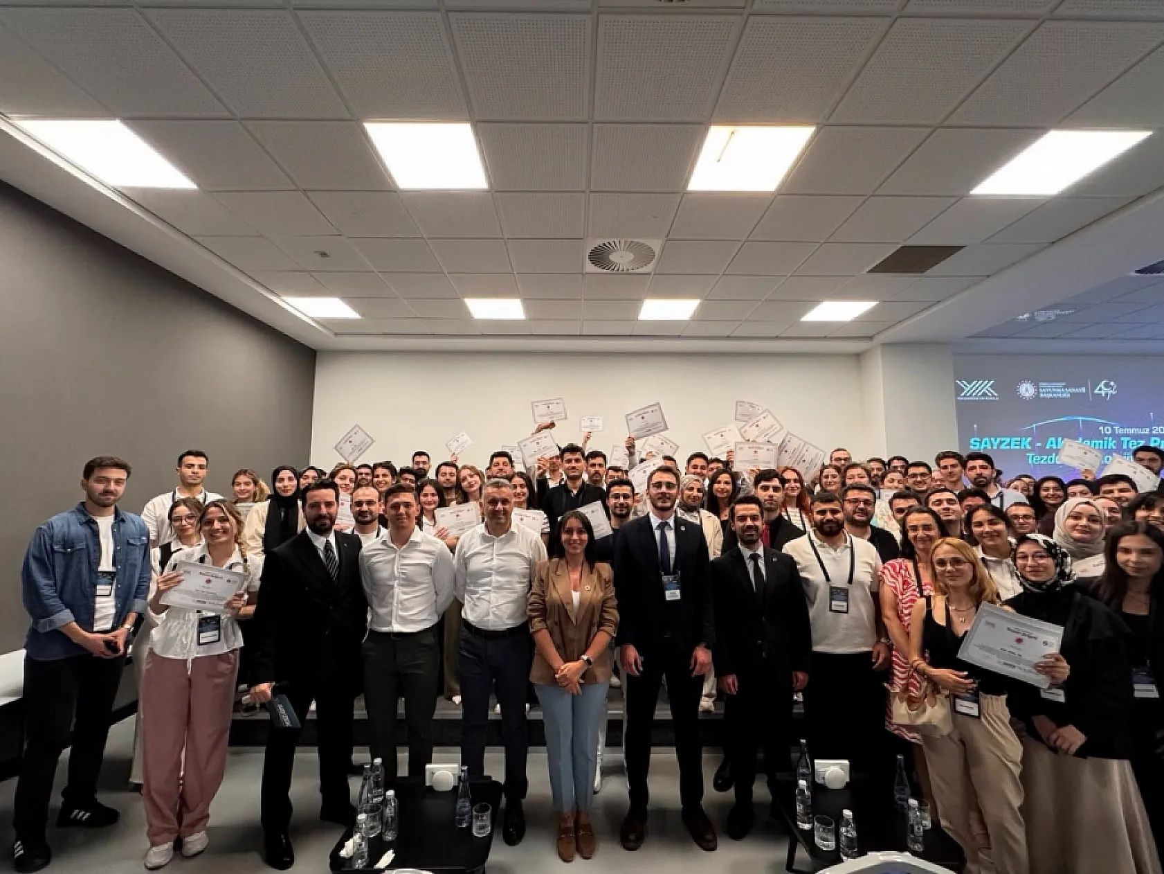 MSKÜ'lü öğrenci savunma sanayii tez programında Türkiye birincisi oldu