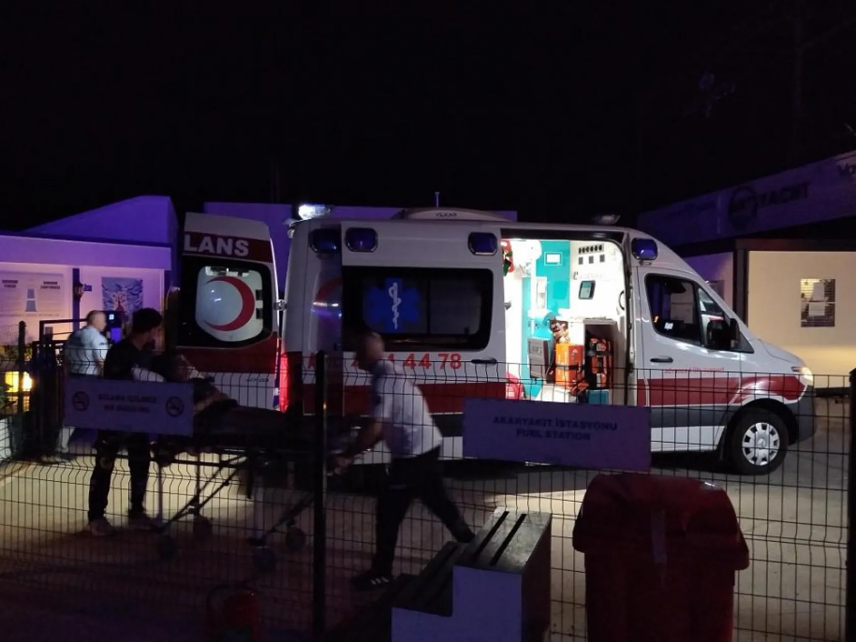 Göz kaybı yaşayan yolcu için kruvaziyer gemi Bodrum'a döndü