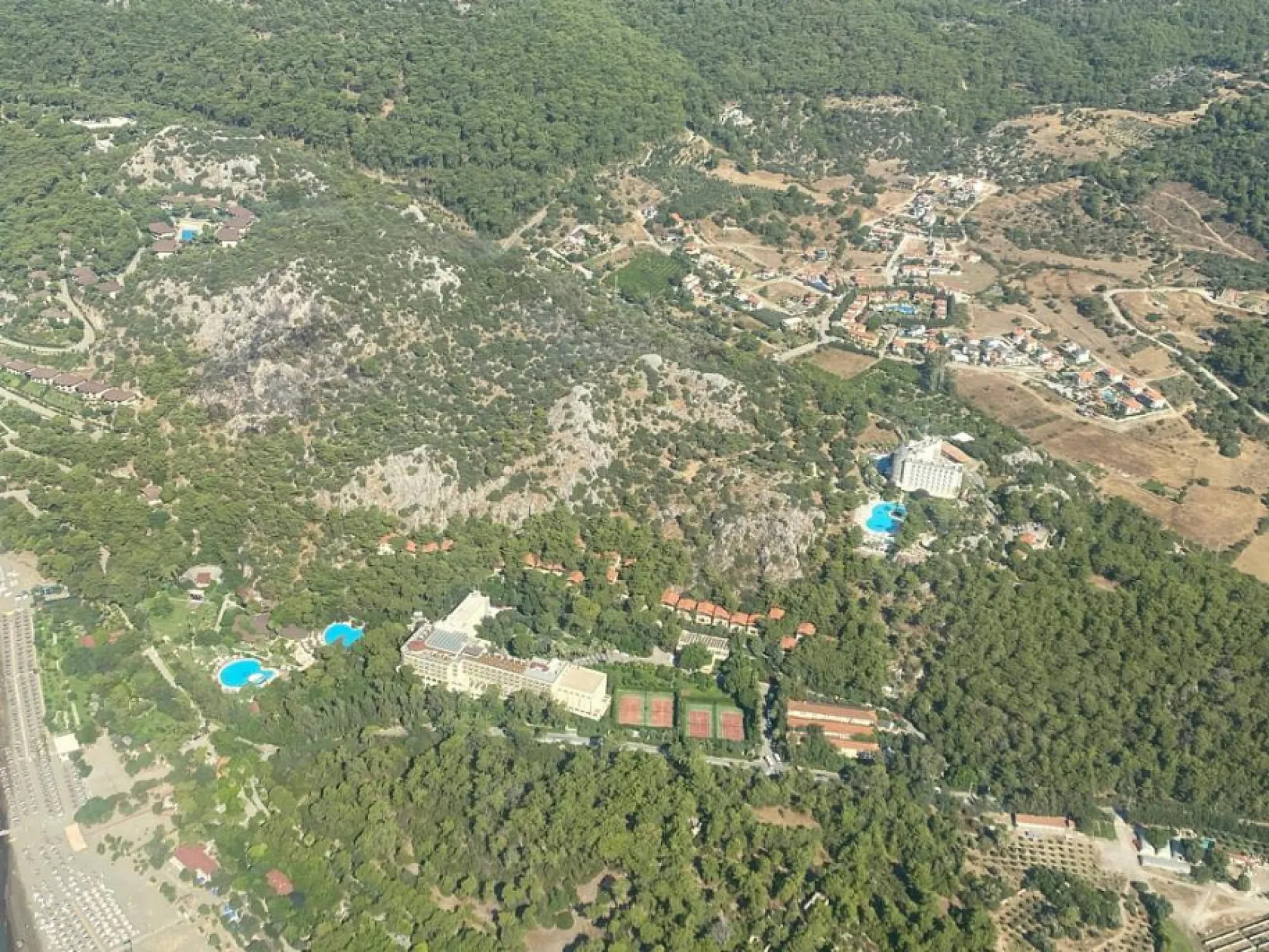 Ortaca Sarıgerme'deki orman yangını kontrol altına alındı