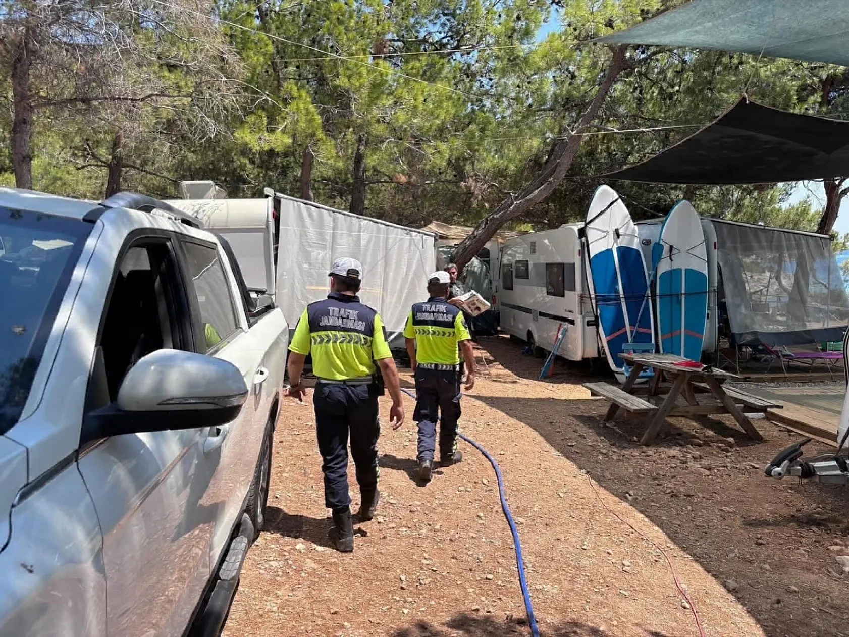 Datça'da orman yangınlarına karşı 7/24 nöbet