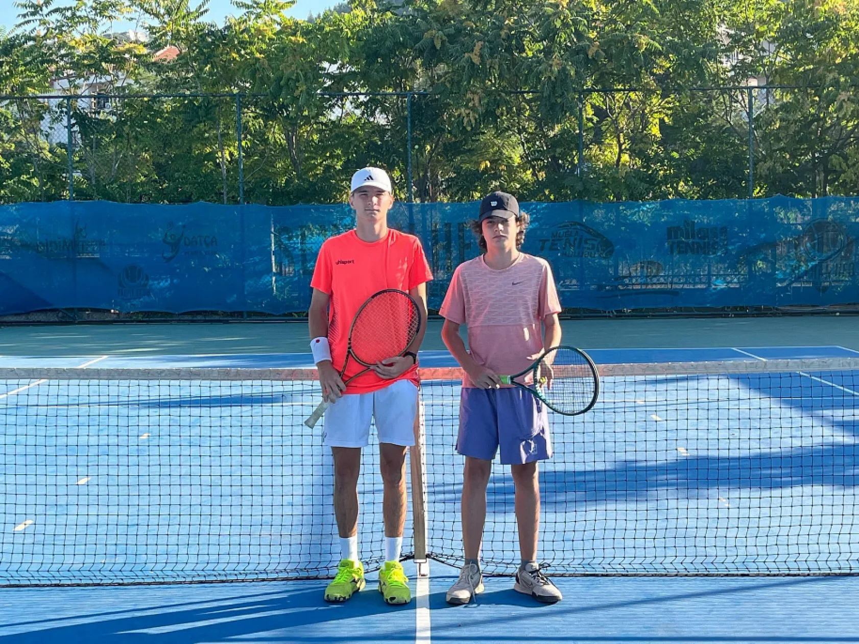 Menteşe'de tenis heyecanı sona erdi