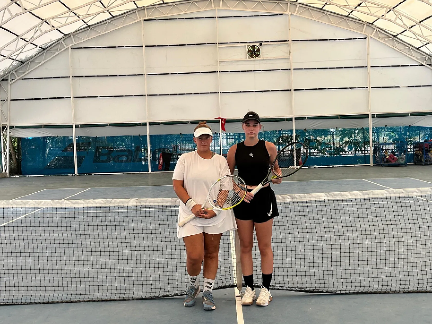 Menteşe'de tenis heyecanı sona erdi