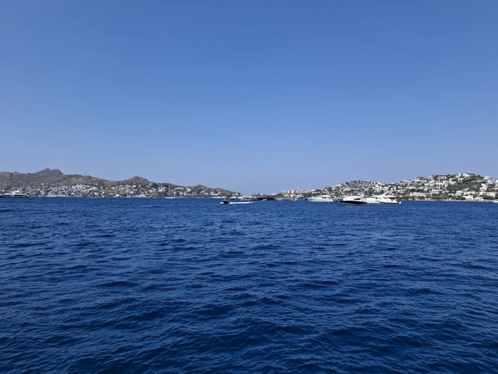 Bodrum'da milyon dolarlık motoryatta yangın