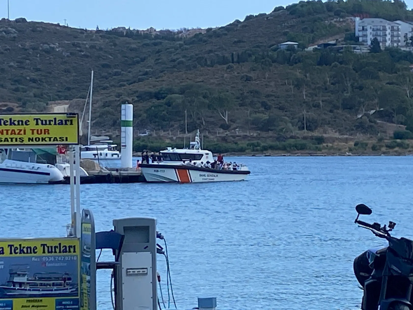 Datça'da 38 düzensiz göçmen ve 2 şüpheli yakalandı