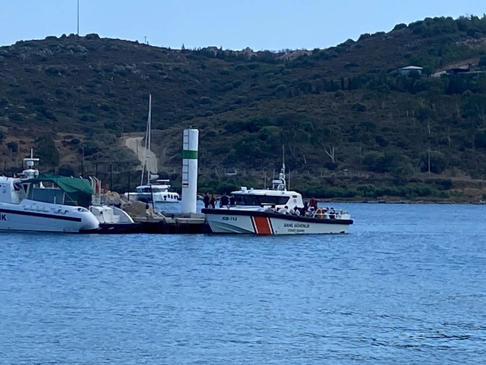 Datça'da 38 düzensiz göçmen ve 2 şüpheli yakalandı