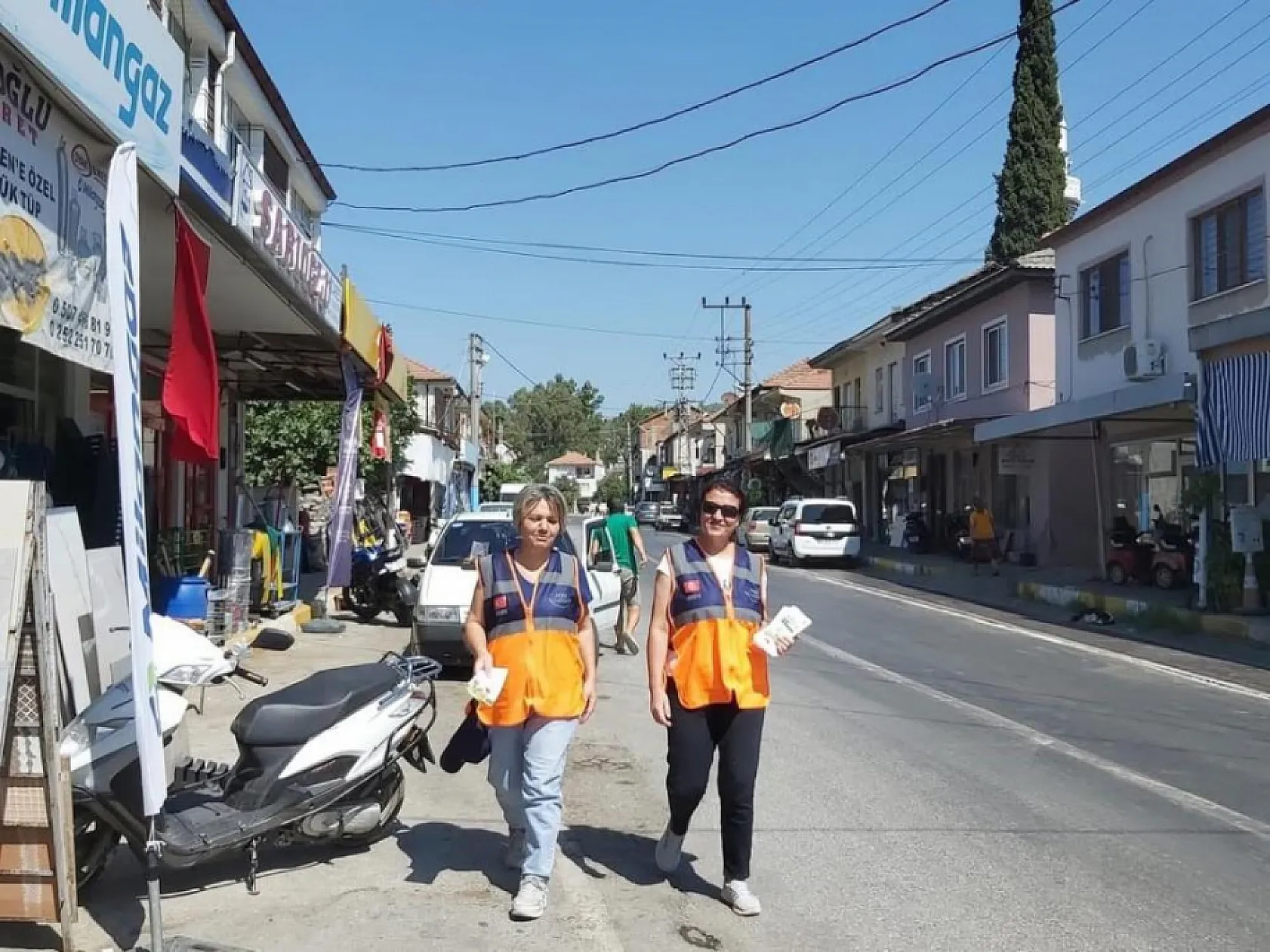 Muğla Ula'da AFAD Gönüllülerinden Yangın Farkındalık Etkinliği
