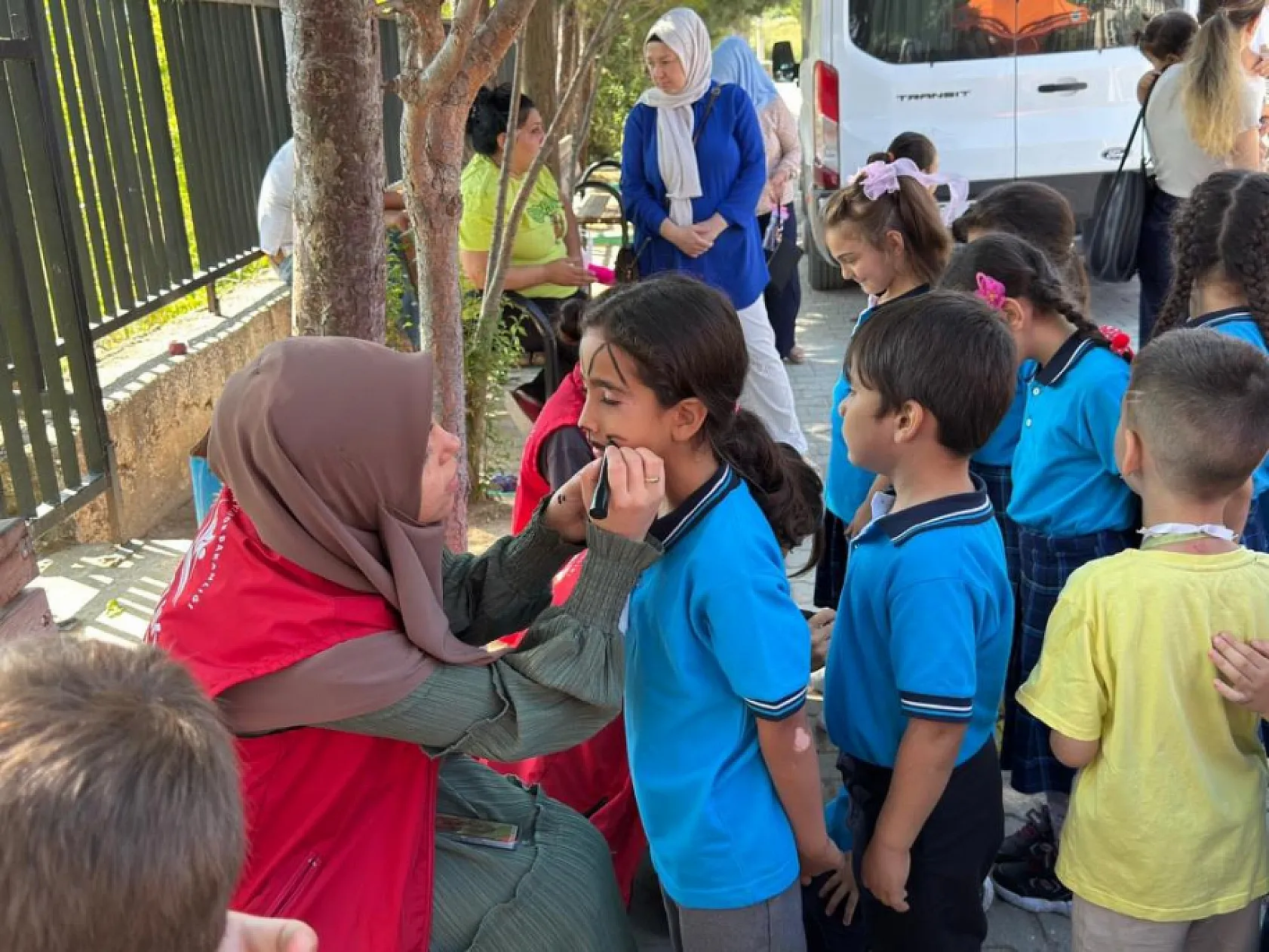 Kavaklıdere'de öğrenciler gönüllerince eğlendi