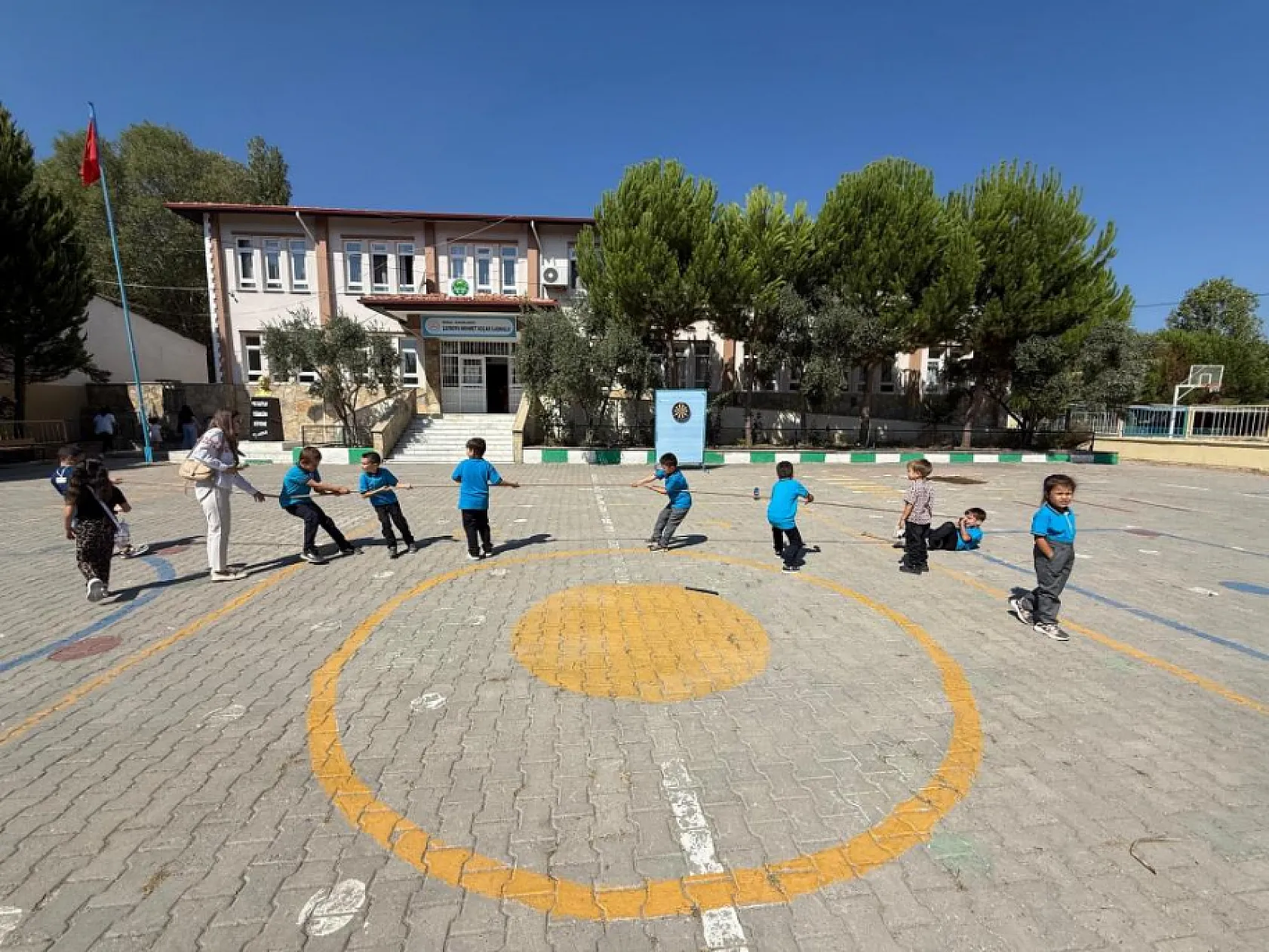 Kavaklıdere'de öğrenciler gönüllerince eğlendi
