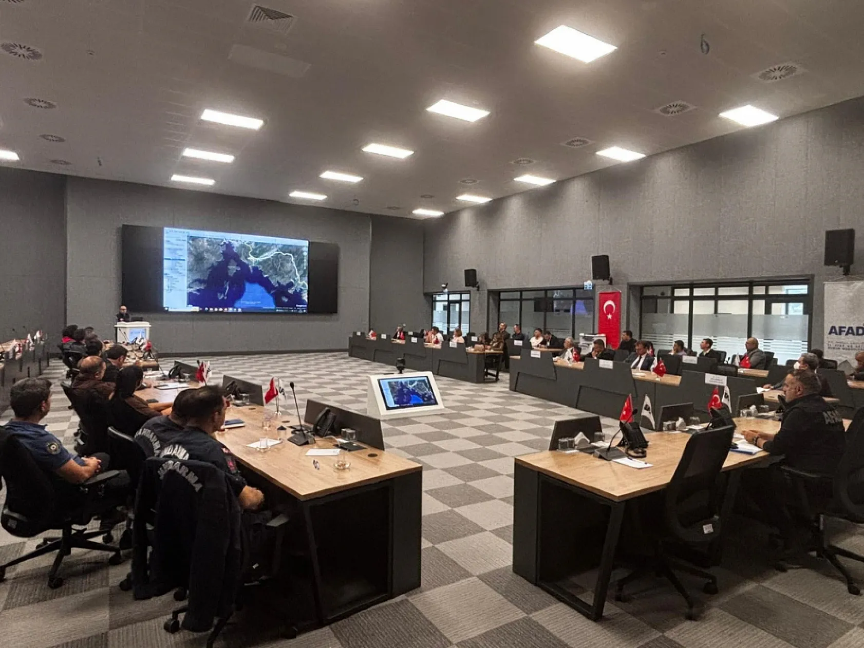 Muğla'da afetlere hazırlık toplantısı