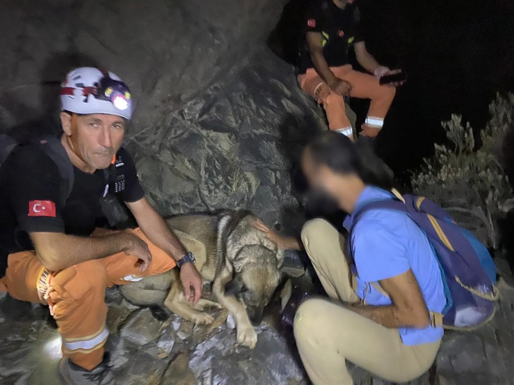 Datça'da doğa yürüyüşüne çıktı, mahsur kaldı, 4 saat sonra kurtarıldı