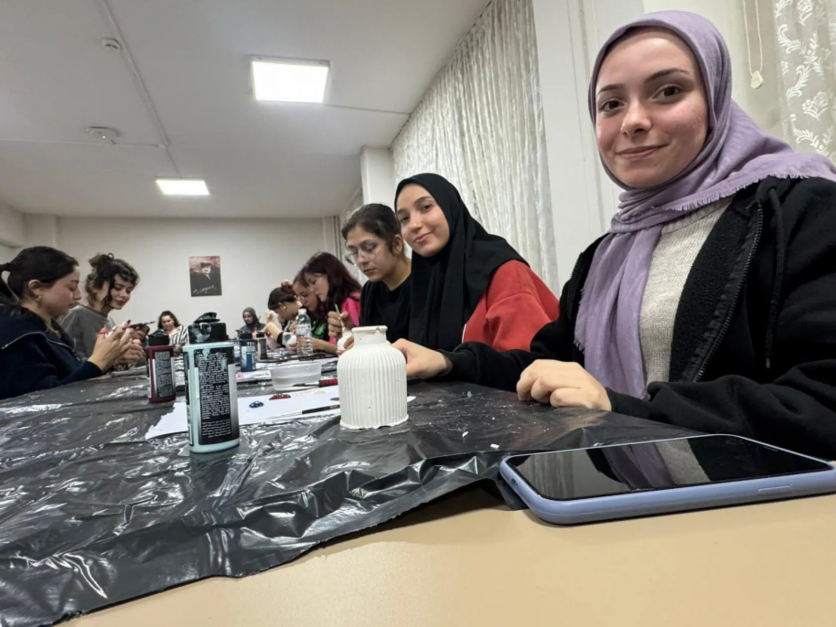 Muğla'da yurtlarda sanat coşkusu