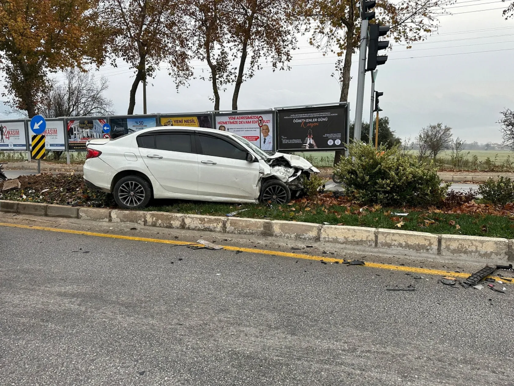 Menteşe'de kaza: 2 yaralı