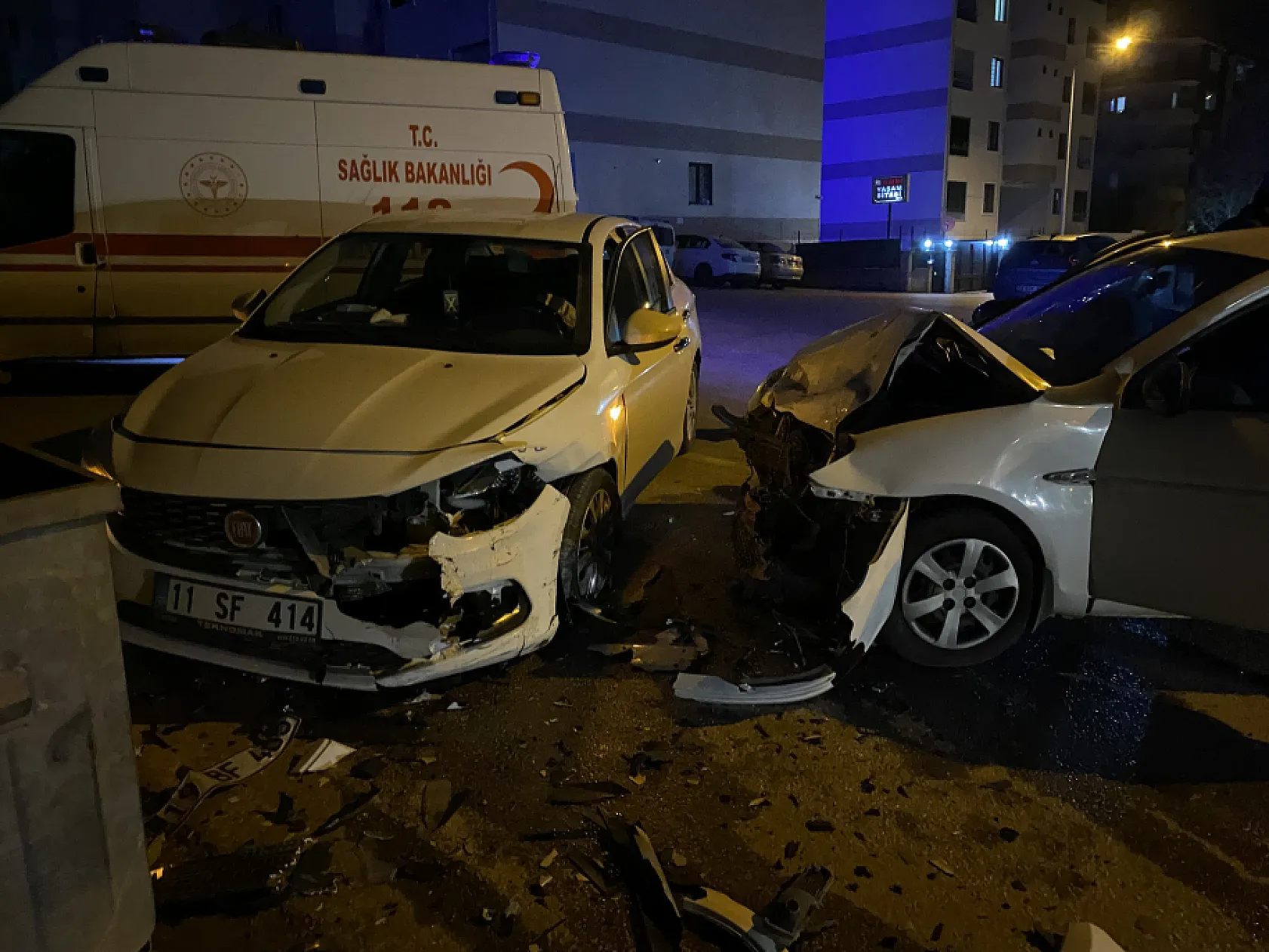 Hız ihlali feci kazaya yol açtı: 2'si ağır 4 yaralı