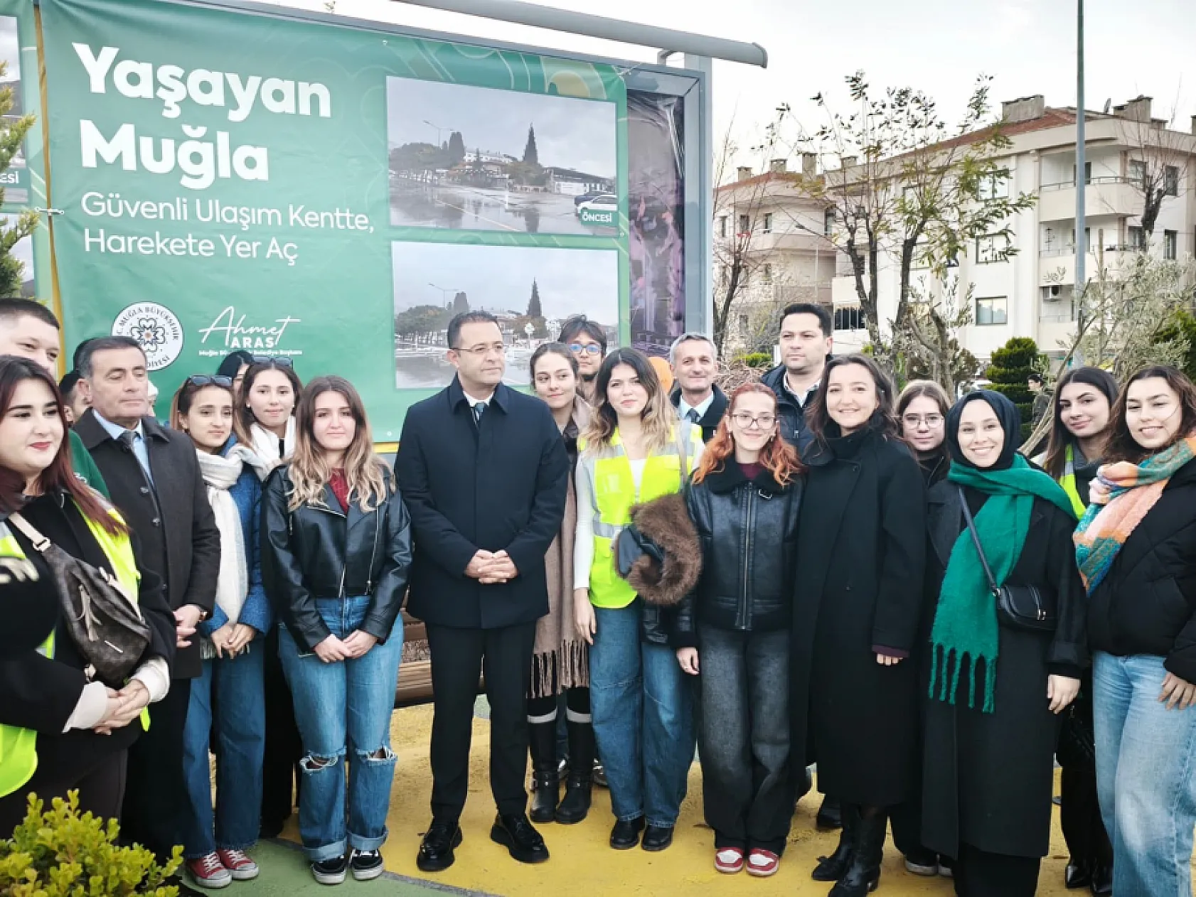 Muğla'da taktiksel şehircilikle yaya sirkülasyonu rahatlatılıyor