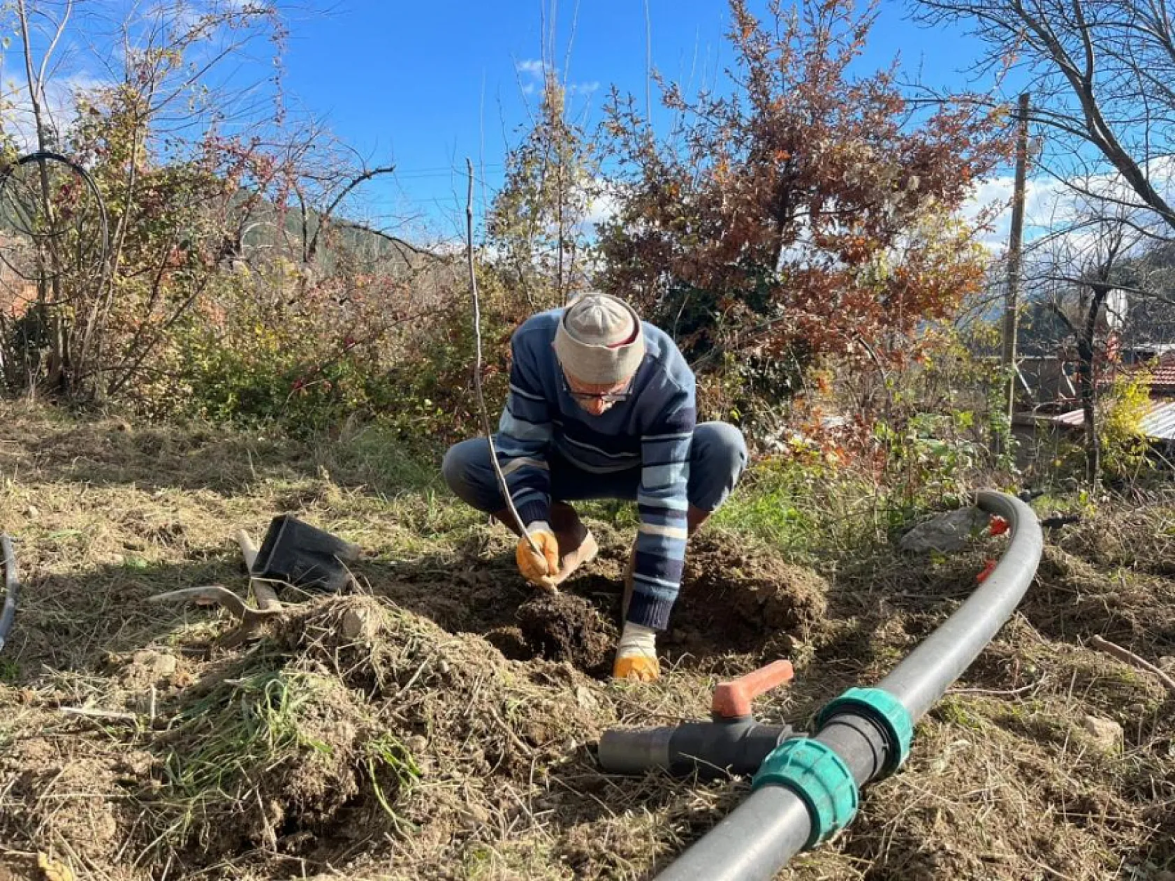 82 yaşındaki yeminli mali müşavirden köy hayatına örnek proje