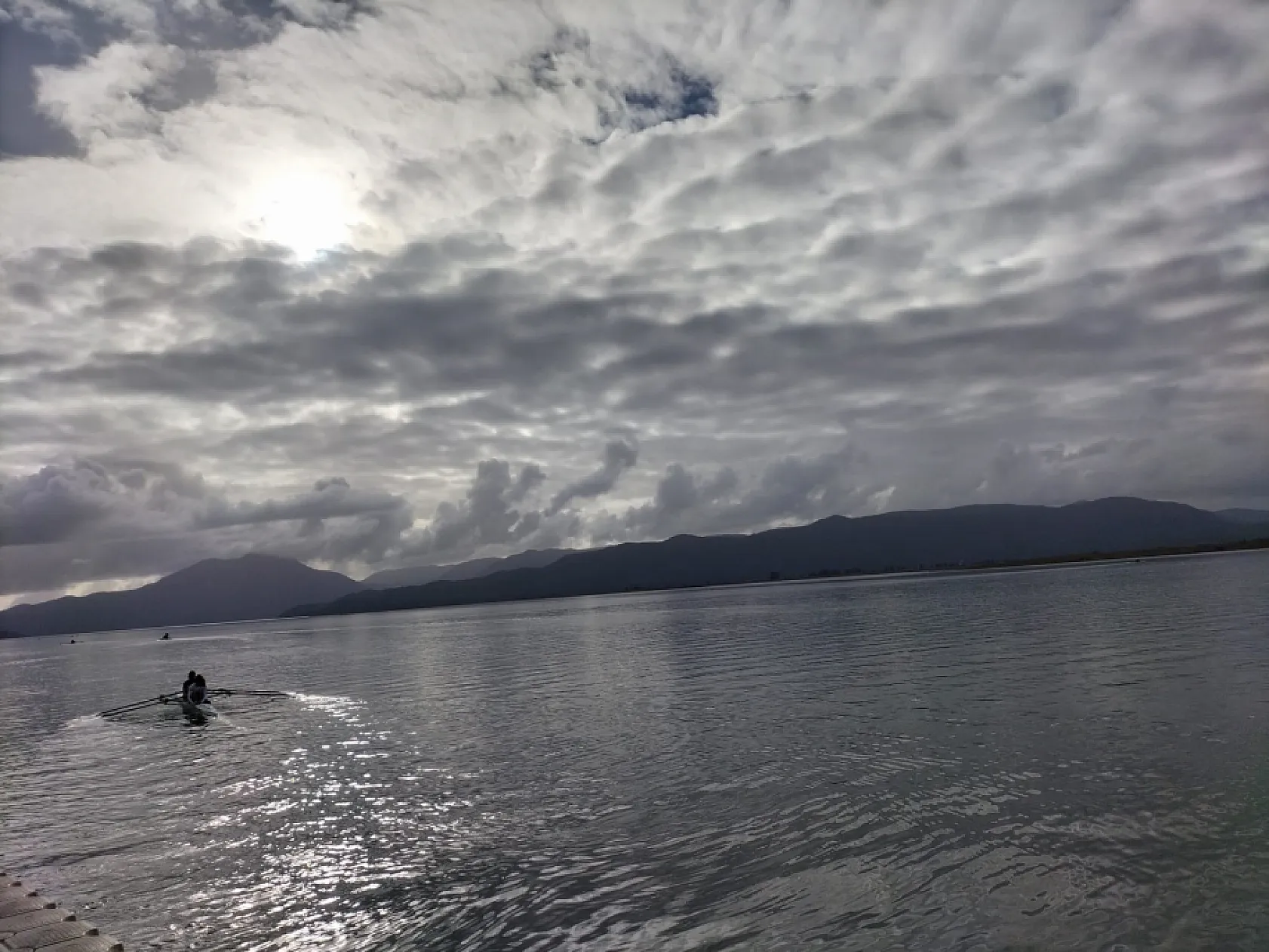 Köyceğiz'de yarıyıl tatili kürek okulu eğitimleri sürüyor