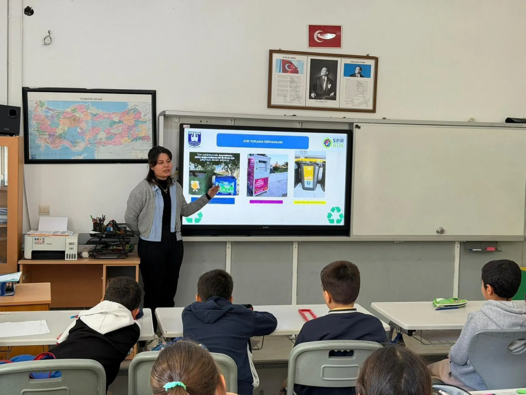 Bodrum Belediyesi'nden çocuklara sıfır atık eğitimi