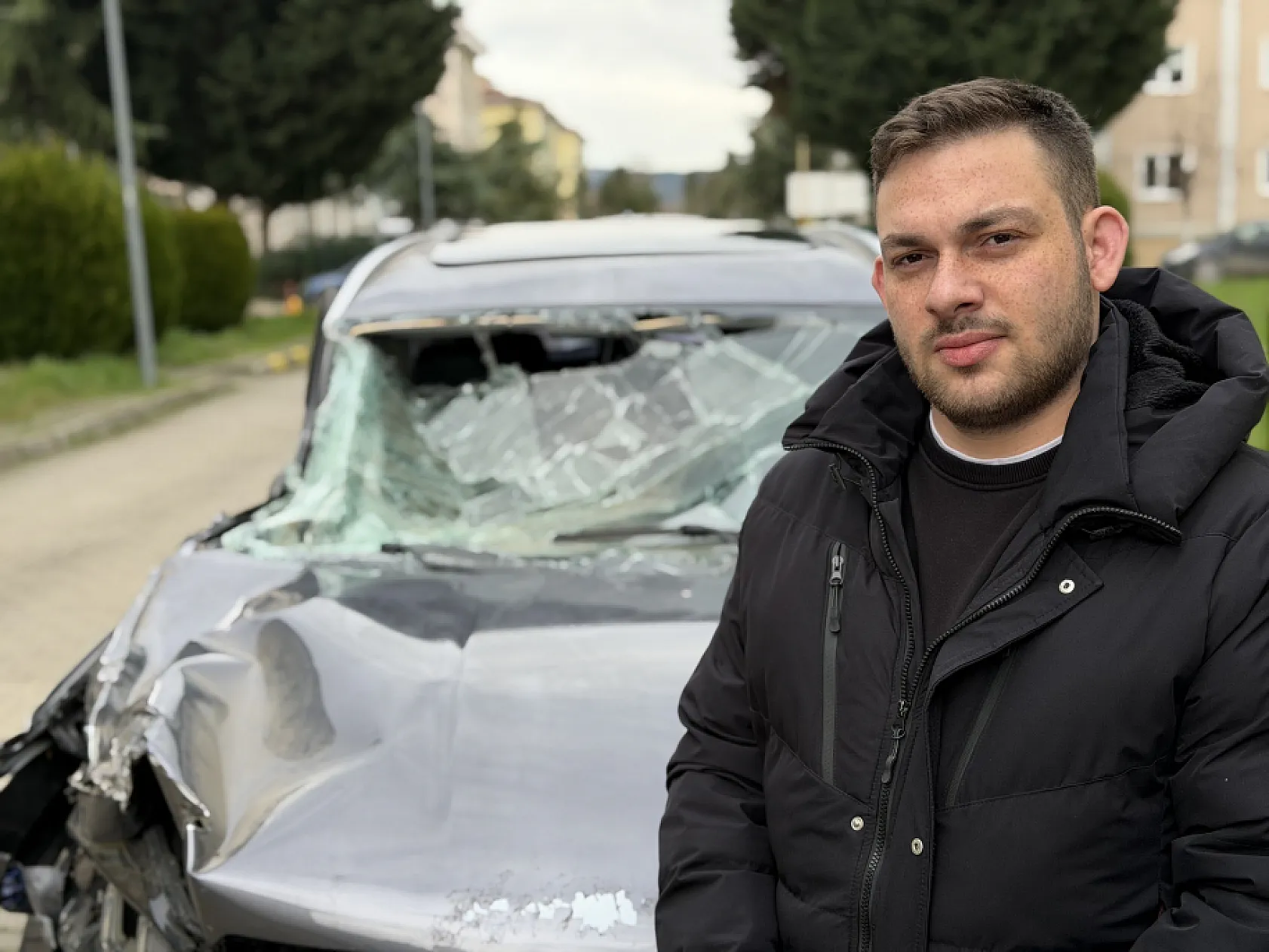 Sıfır araçta korkunç ihmal