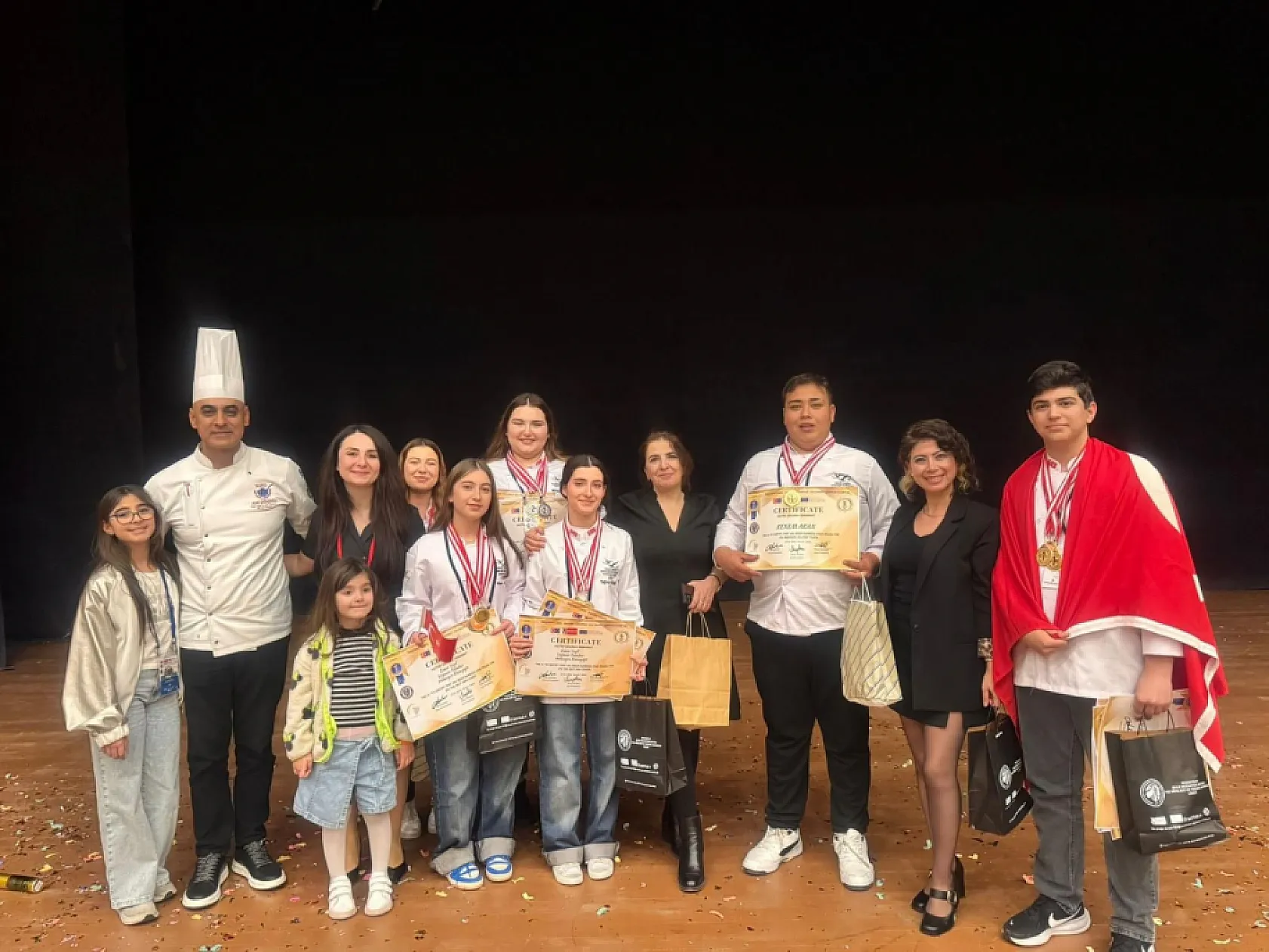 Marmarisli öğrenciler Gastro Erasmus 2026'da madalyaları topladı