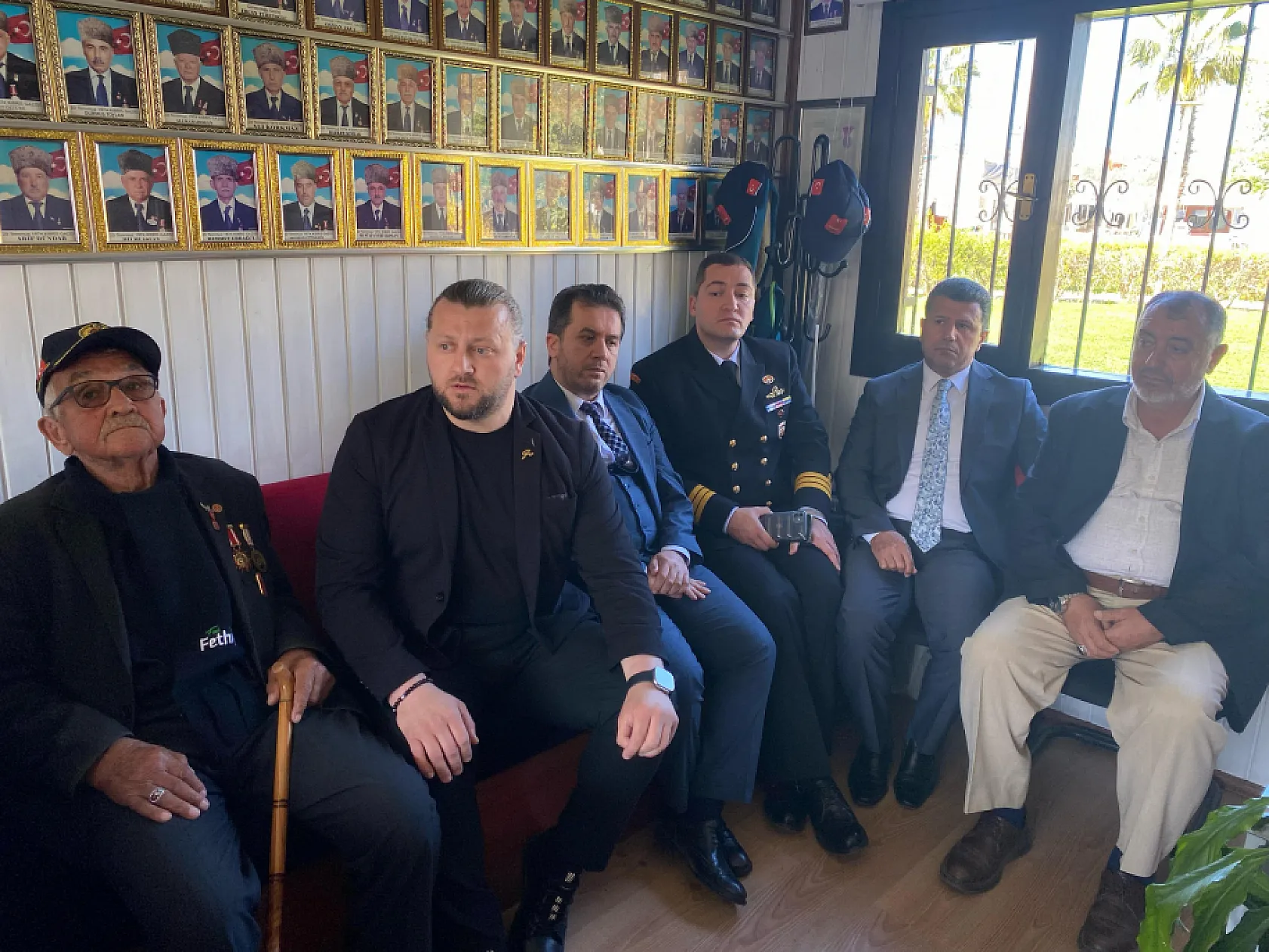 Kaymakam Ertaş ve Protokolden Gaziler Derneği'ne Ziyaret