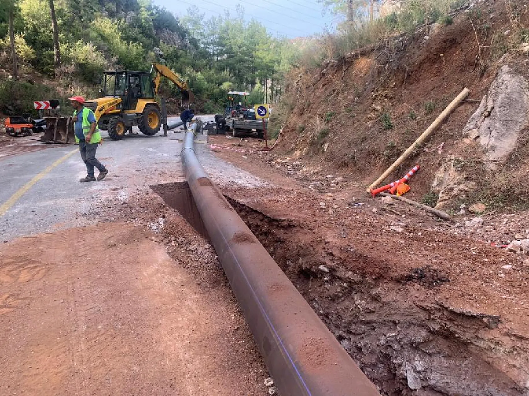 Büyükşehir, İçme Suyu Projesinde İlk Kazmayı Vurdu