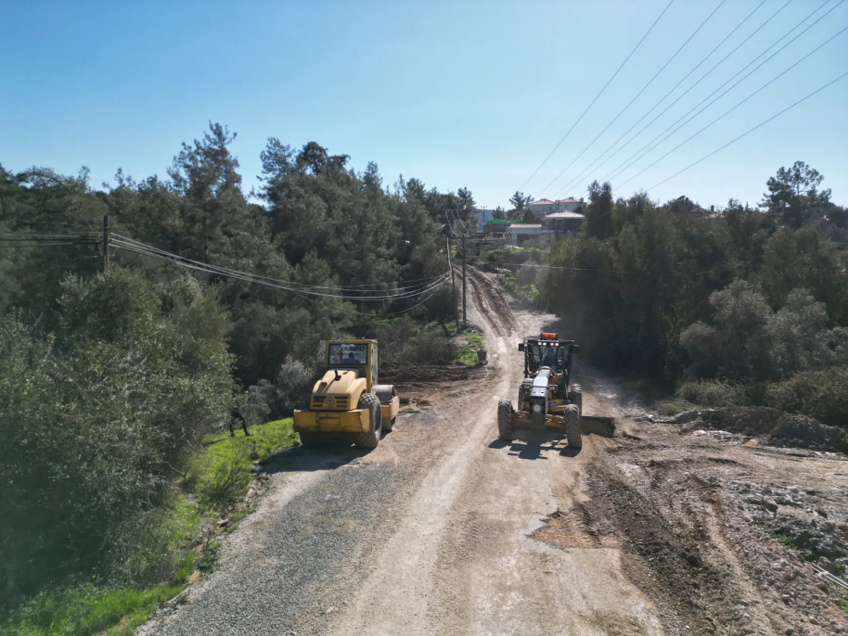 Büyükşehir'den Ula Ataköy'e 13.5 milyonluk yol yatırımı