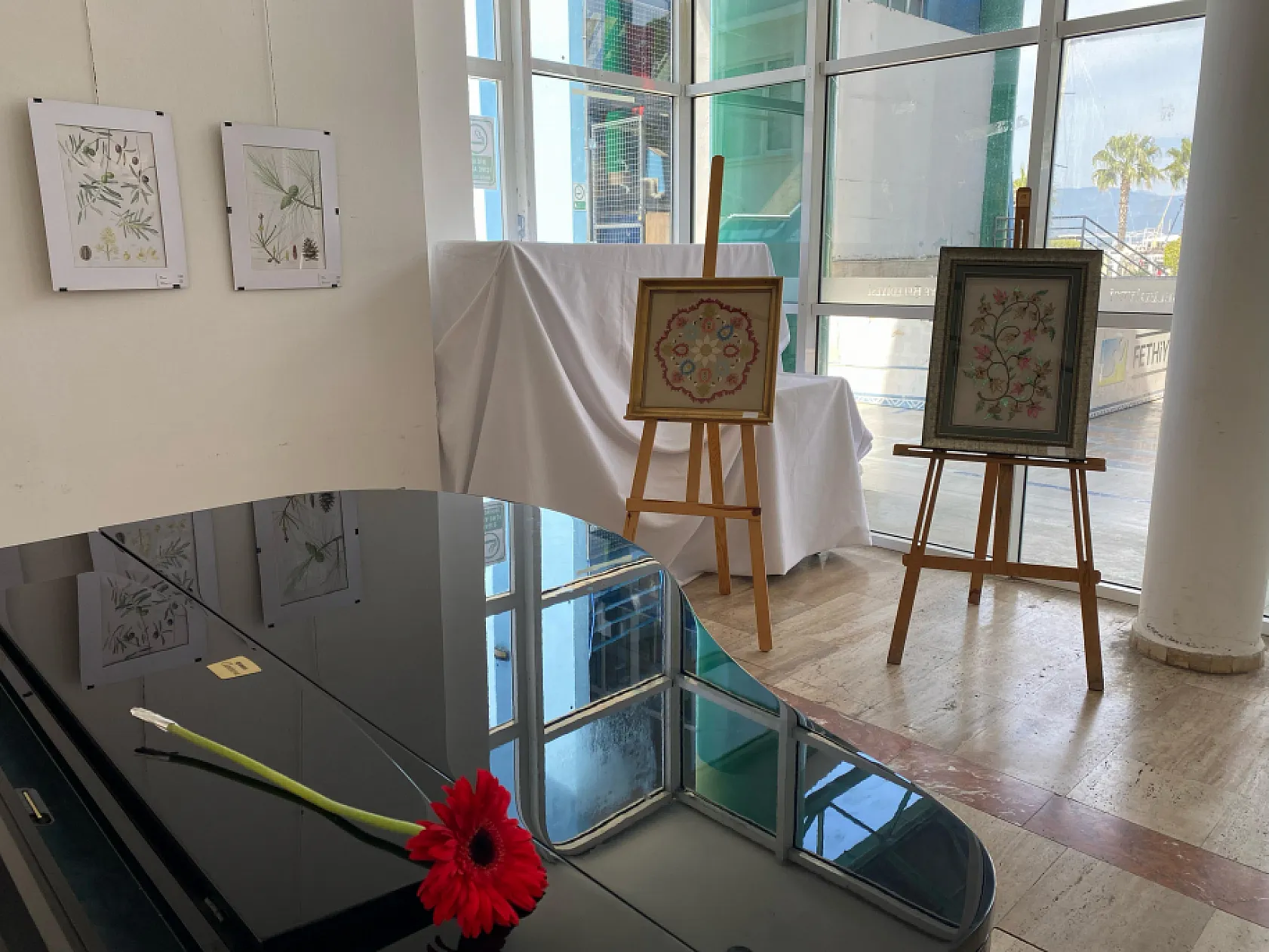 Fethiye Çağdaş Yaşamı Destekleme Derneği'nden resim sergisi