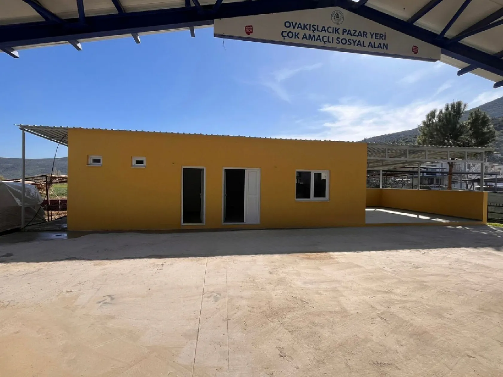 Milas'taki Çok Amaçlı Sosyal Tesislerin Yan Üniteleri Tamamlandı