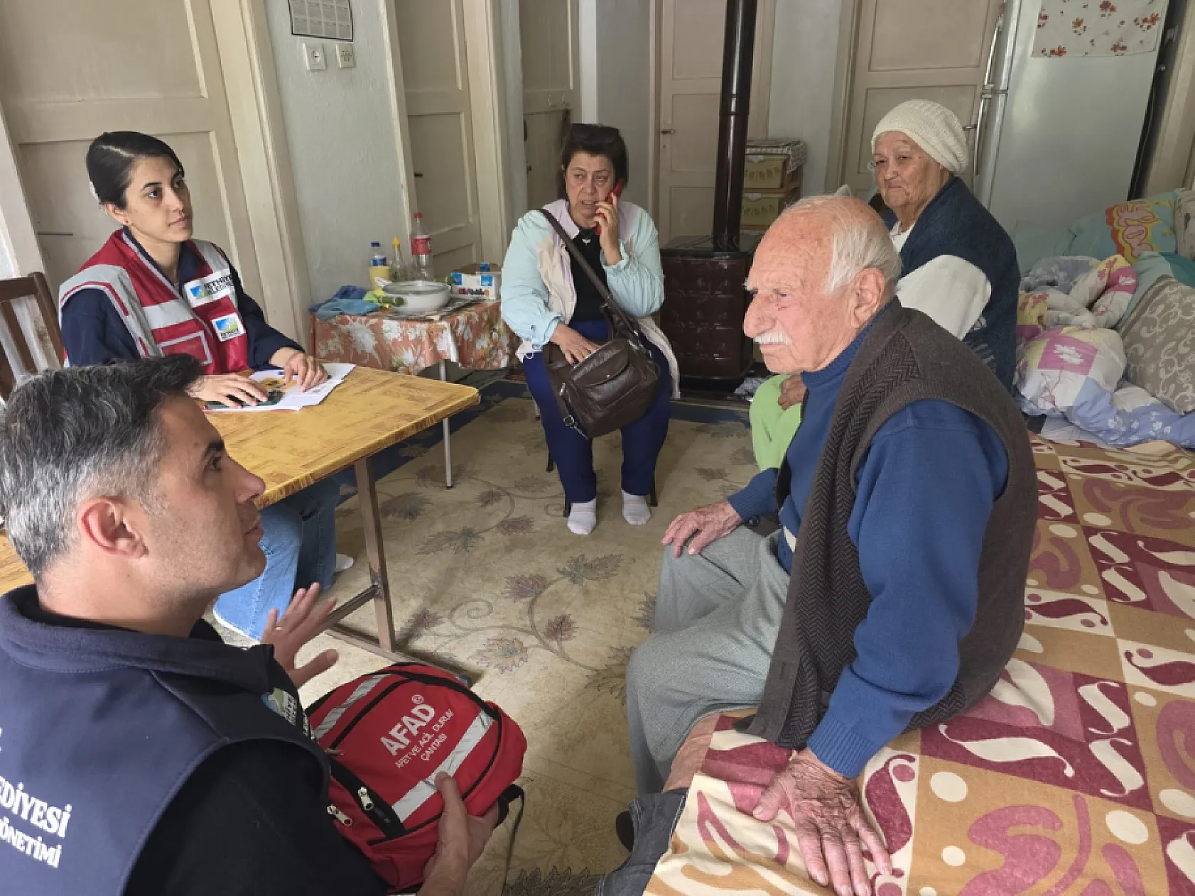 Fethiye'de engelli bireylere yönelik deprem ve yangın eğitimi verildi