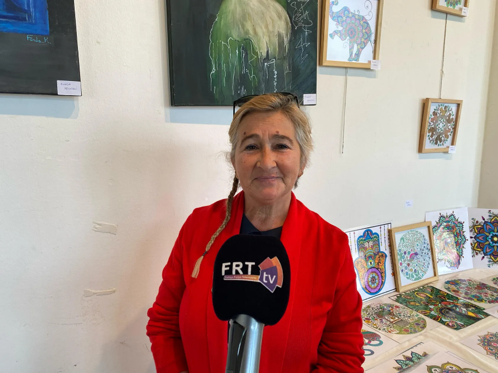 Fethiye Çağdaş Yaşamı Destekleme Derneği'nden resim sergisi