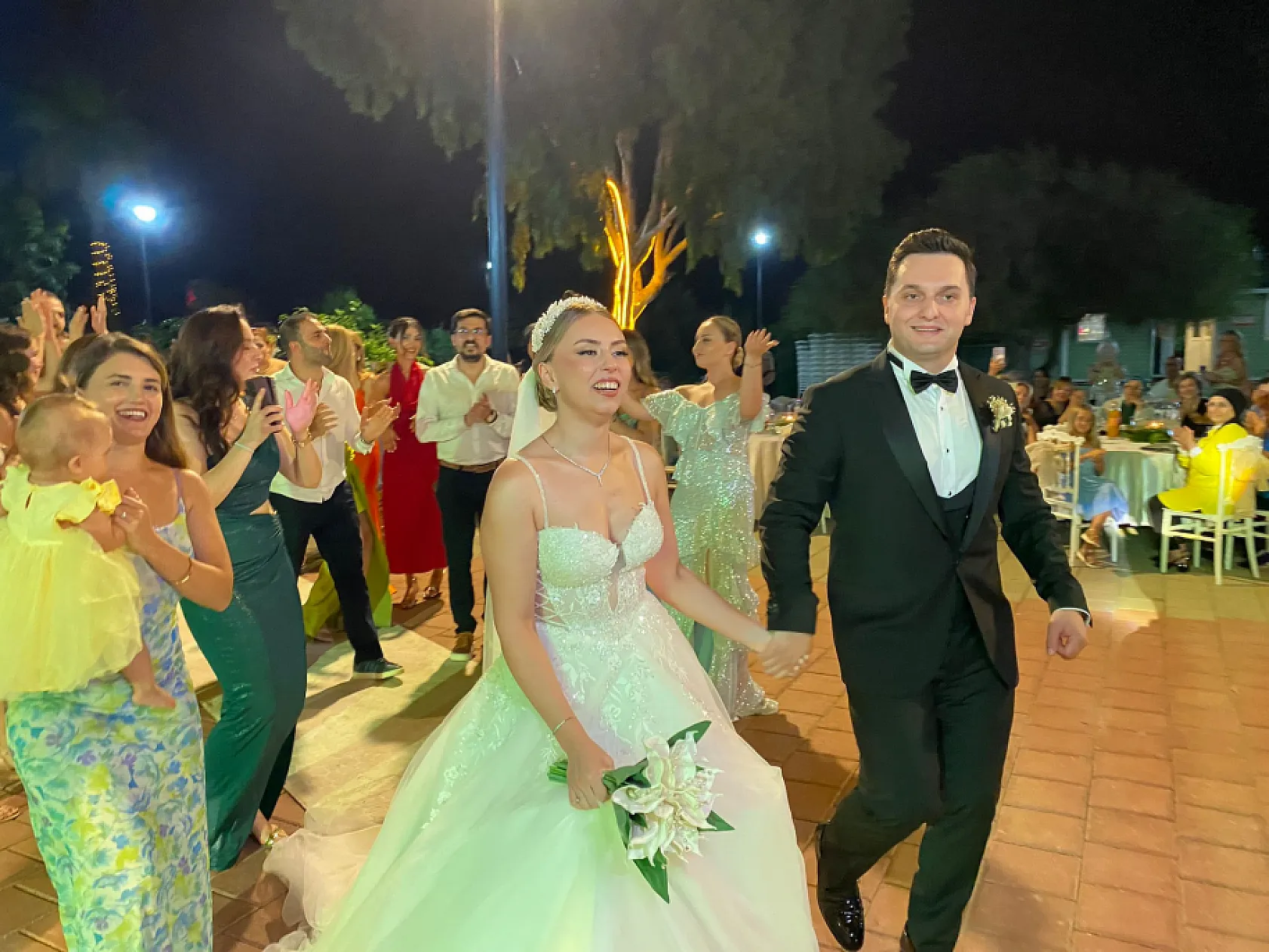 Fethiye'de rüya gibi bir düğün