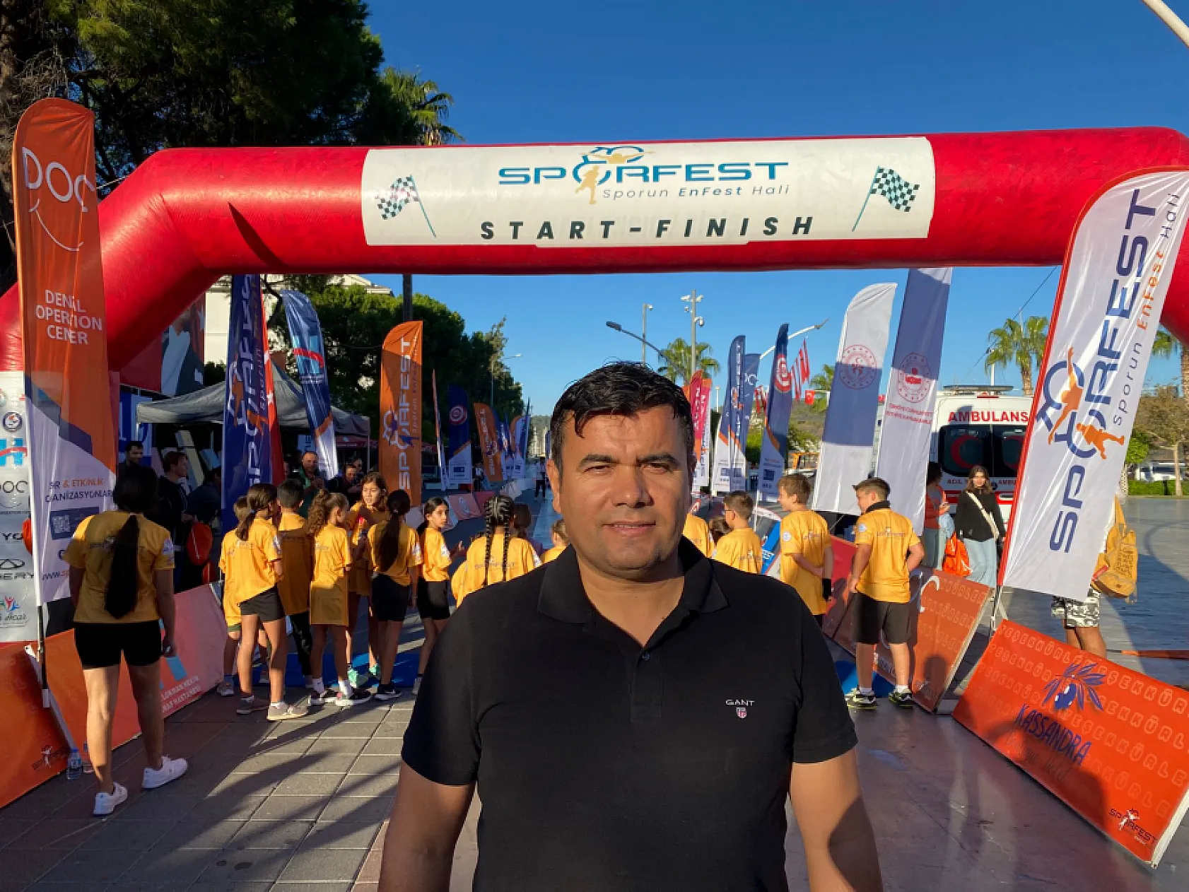 Fethiye'de Sporfest'in son etabı start aldı