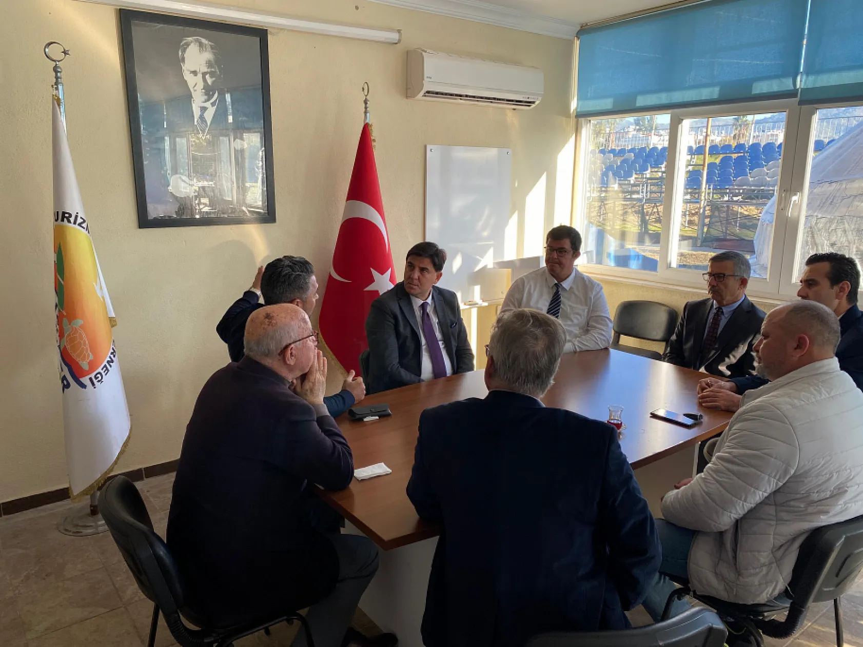 Fethiye Belediye Başkanı Alim Karaca, ÇALIŞ-DER'i Ziyaret Etti