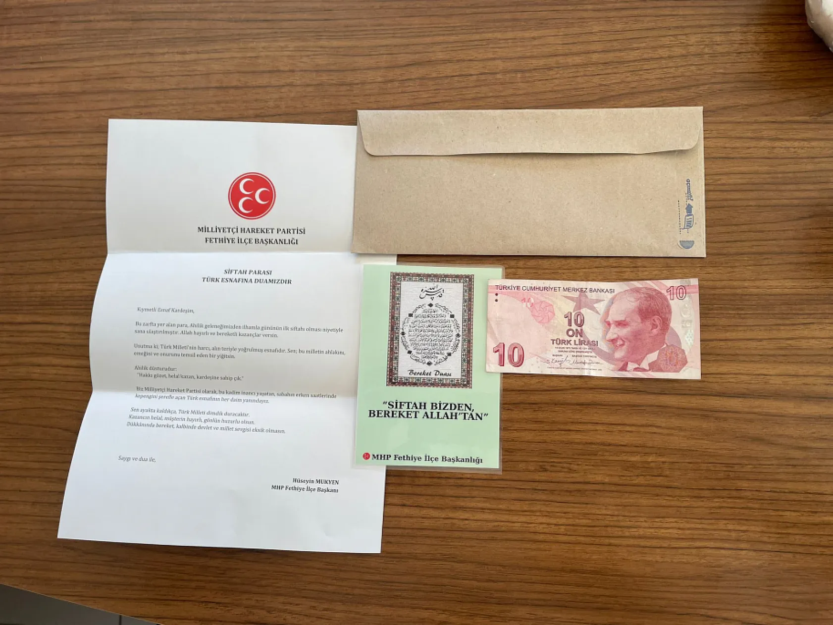MHP Fethiye İlçe Teşkilatı, Ahilik Geleneğini Esnafla Buluşturdu
