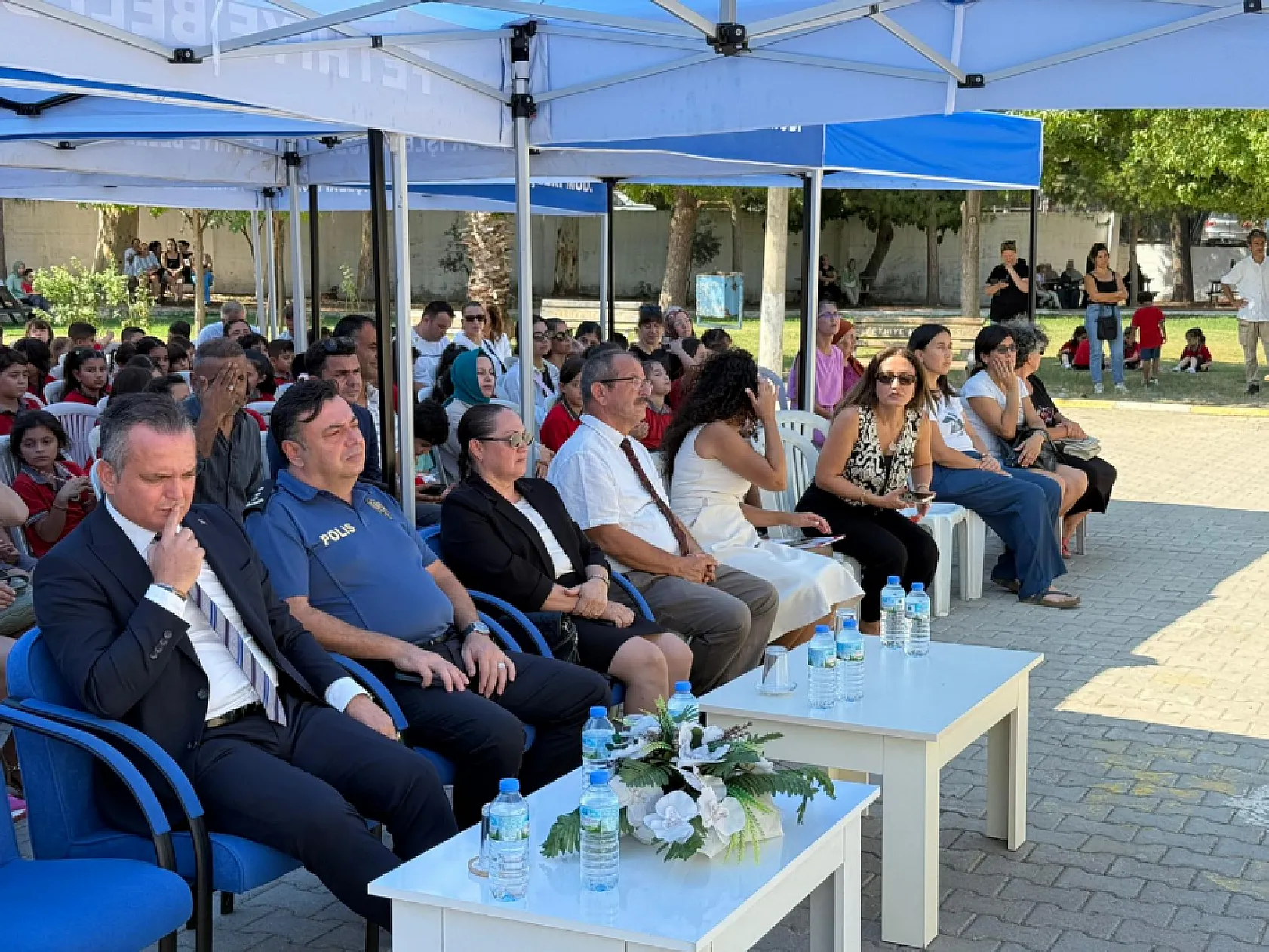 Fethiye'de İlköğretim Haftası Cumhuriyet İlkokulu'nda Kutlandı