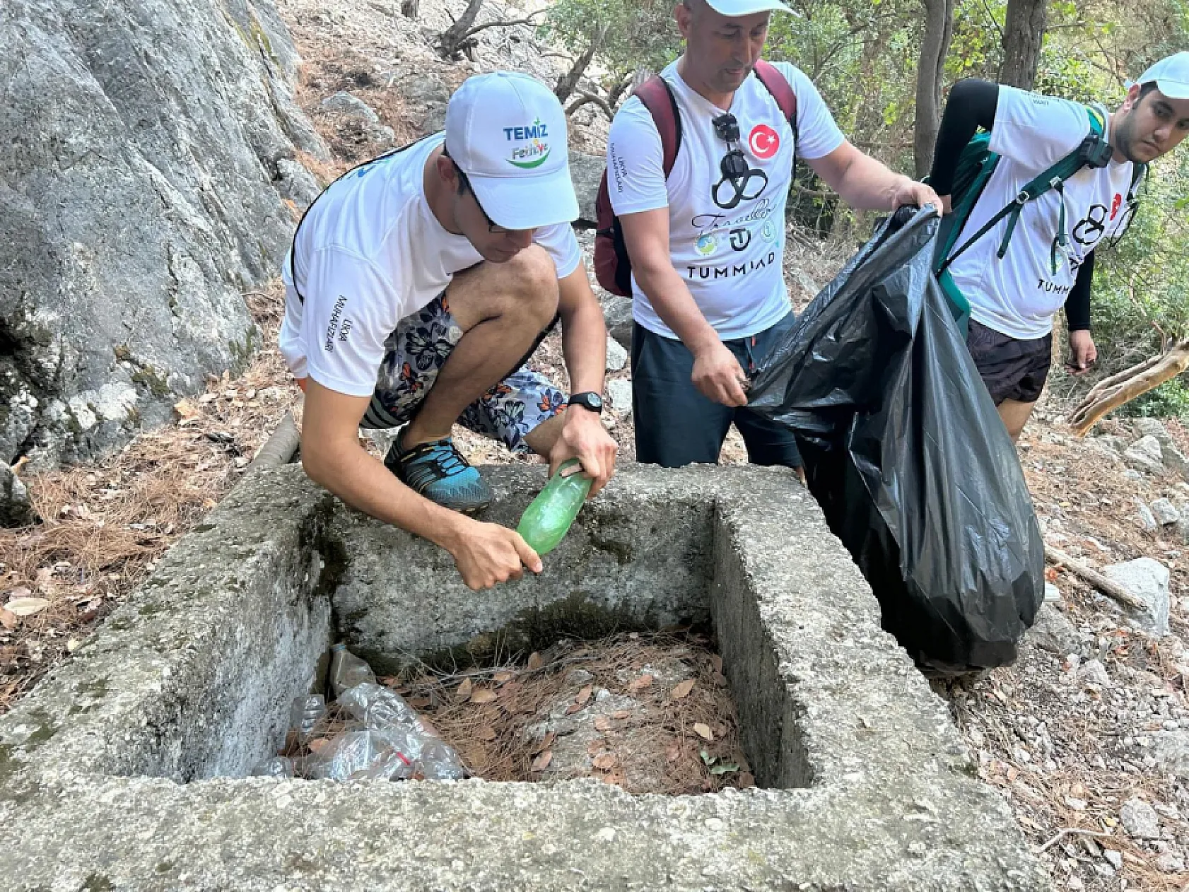 Fethiye Belediyesi'nden Likya Yolu'nda 'Temiz Fethiye' Çalışması