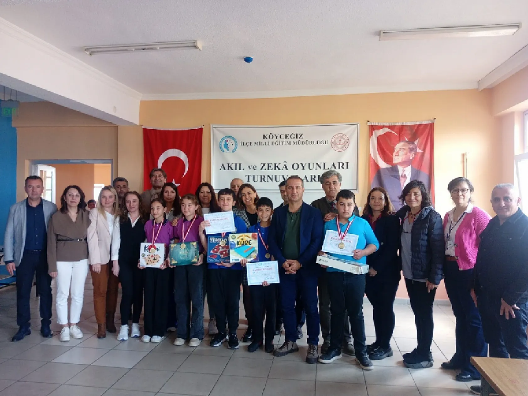 Köyceğiz'de Akıl ve Zeka Oyunları ilçe seçmeleri yapıldı