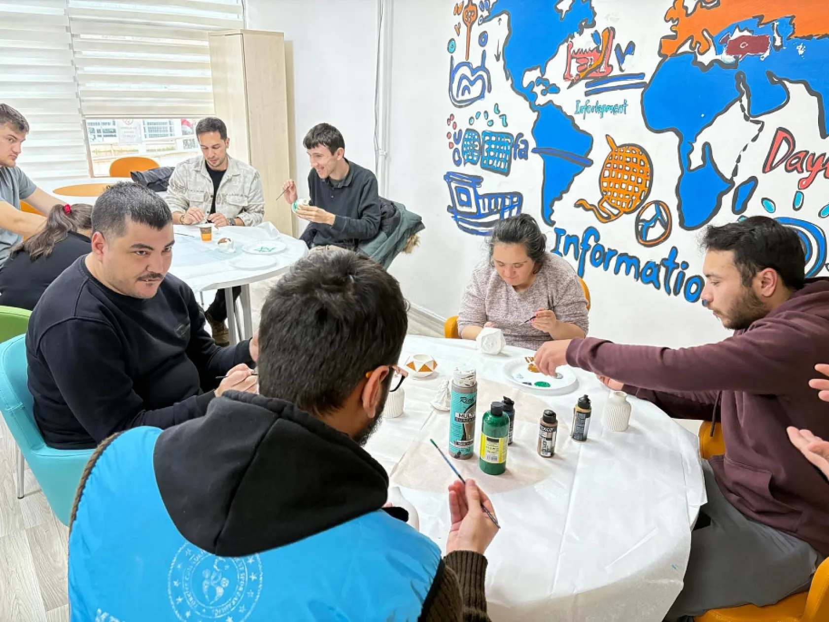 Menteşe'de sanat engel tanımadı