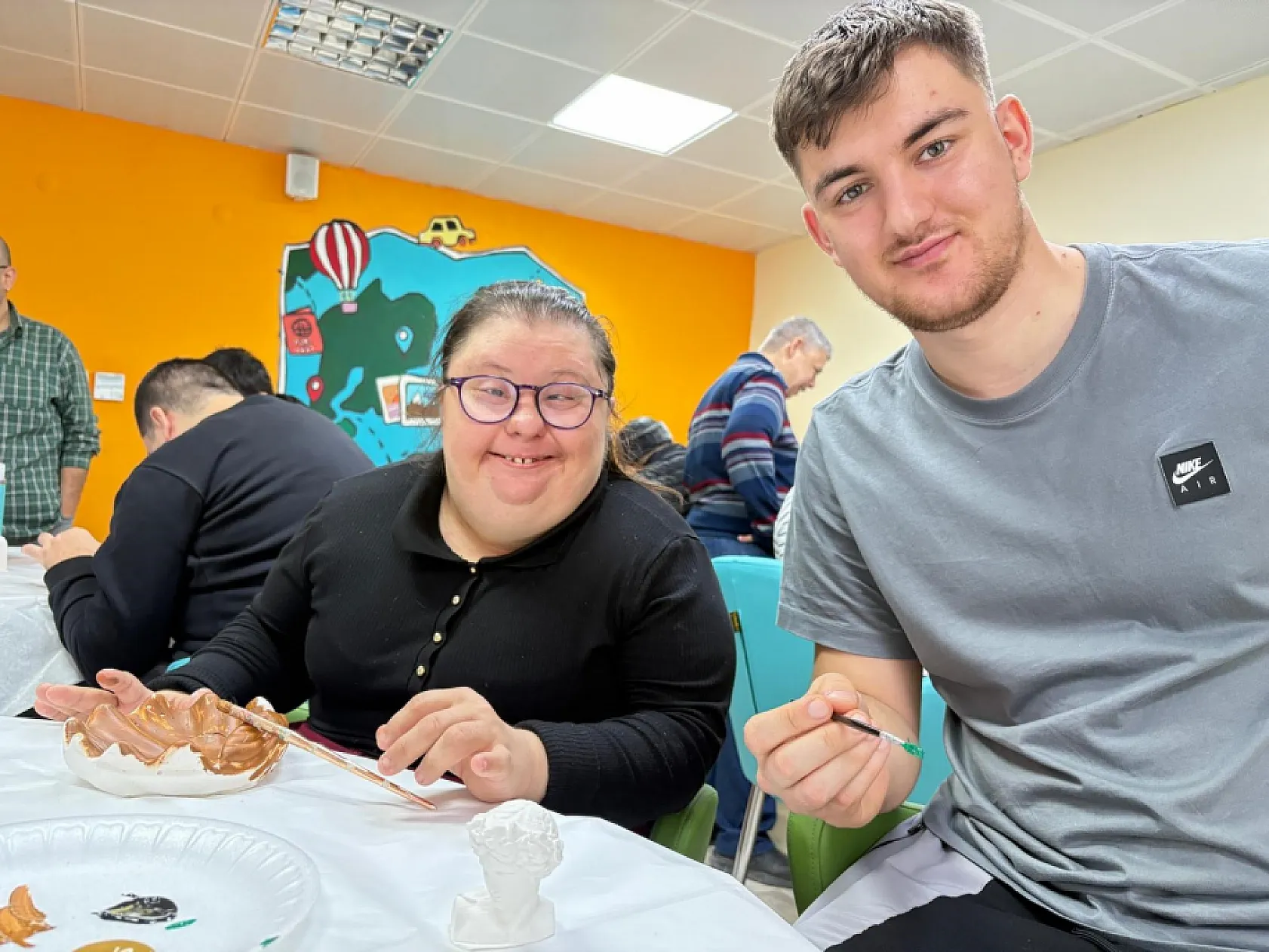 Menteşe'de sanat engel tanımadı