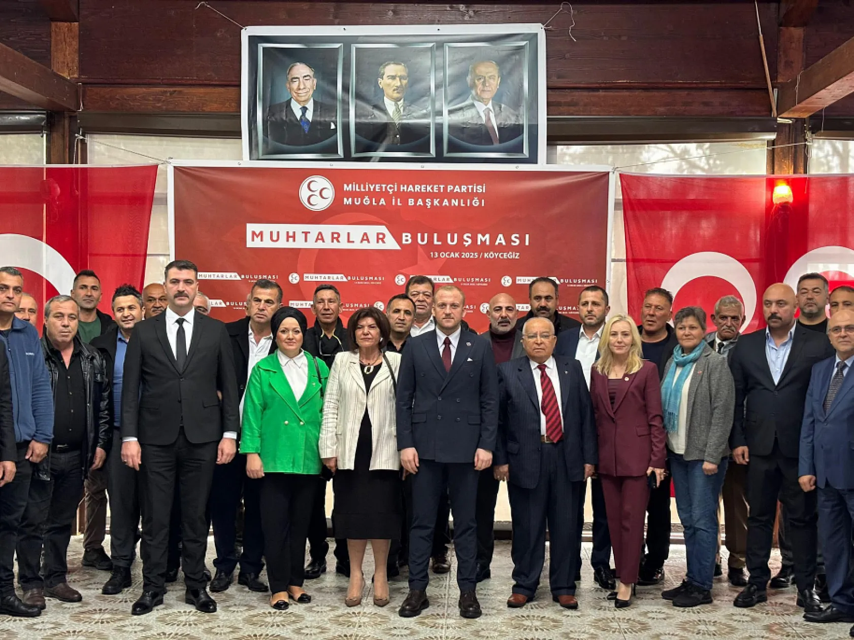 MHP Muğla İl Başkanlığı'nın Muhtarlar Buluşması Köyceğiz'de yapıldı