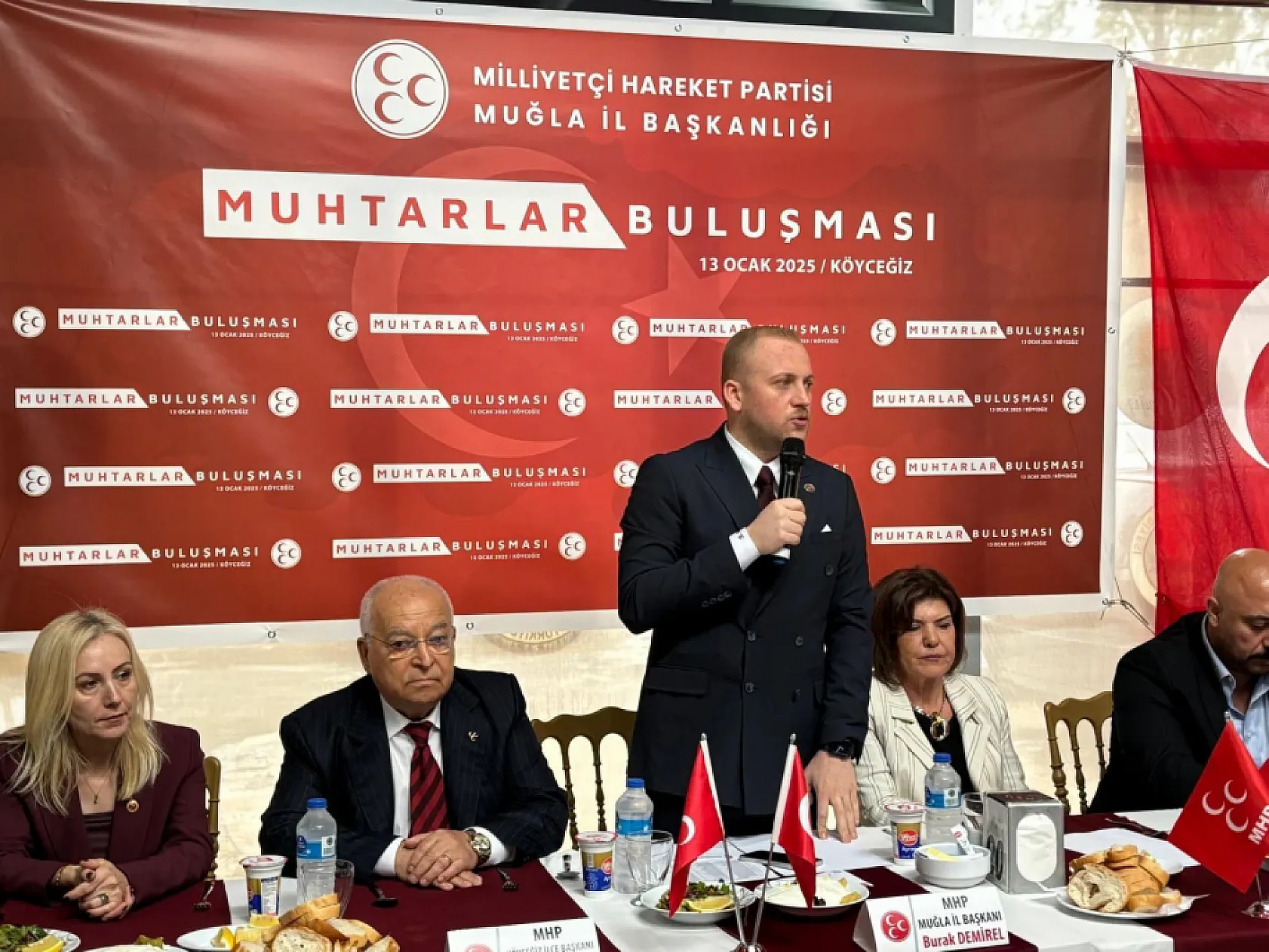 MHP Muğla İl Başkanlığı'nın Muhtarlar Buluşması Köyceğiz'de yapıldı