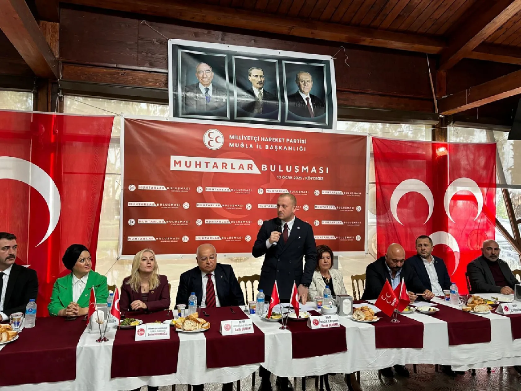 MHP Muğla İl Başkanlığı'nın Muhtarlar Buluşması Köyceğiz'de yapıldı