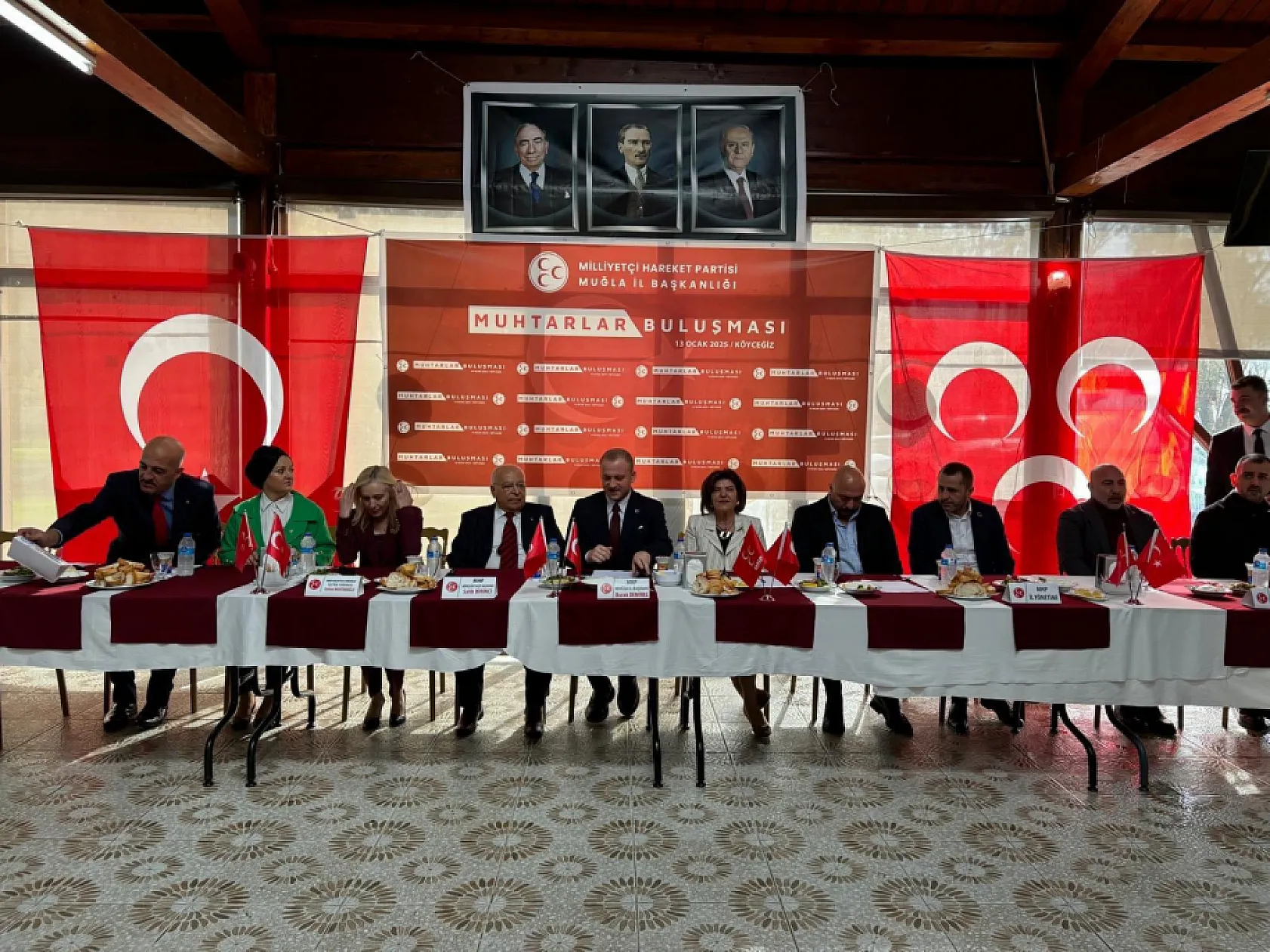 MHP Muğla İl Başkanlığı'nın Muhtarlar Buluşması Köyceğiz'de yapıldı