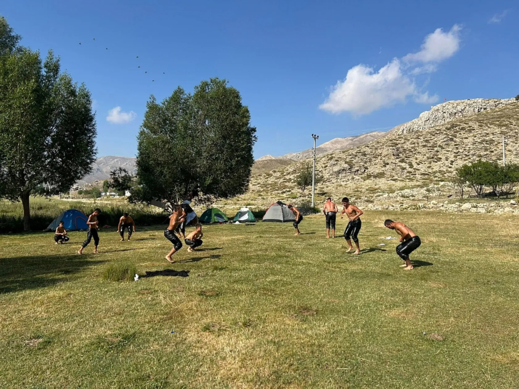 Fethiye Güreş İhtisas Spor Kulübü'nden Girdev Yaylası'nda Yaz Kampı